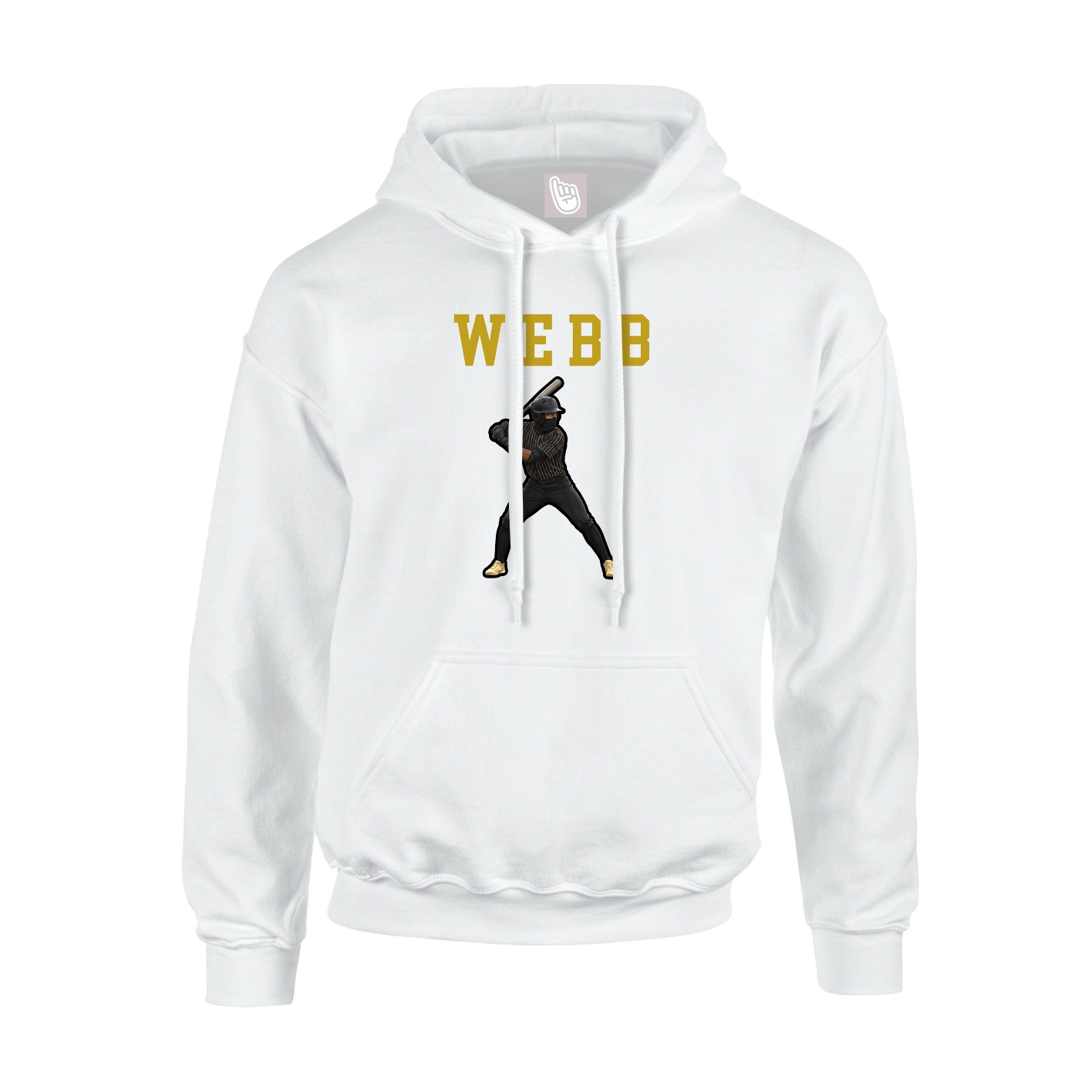 Hoodie — Shirsey in White