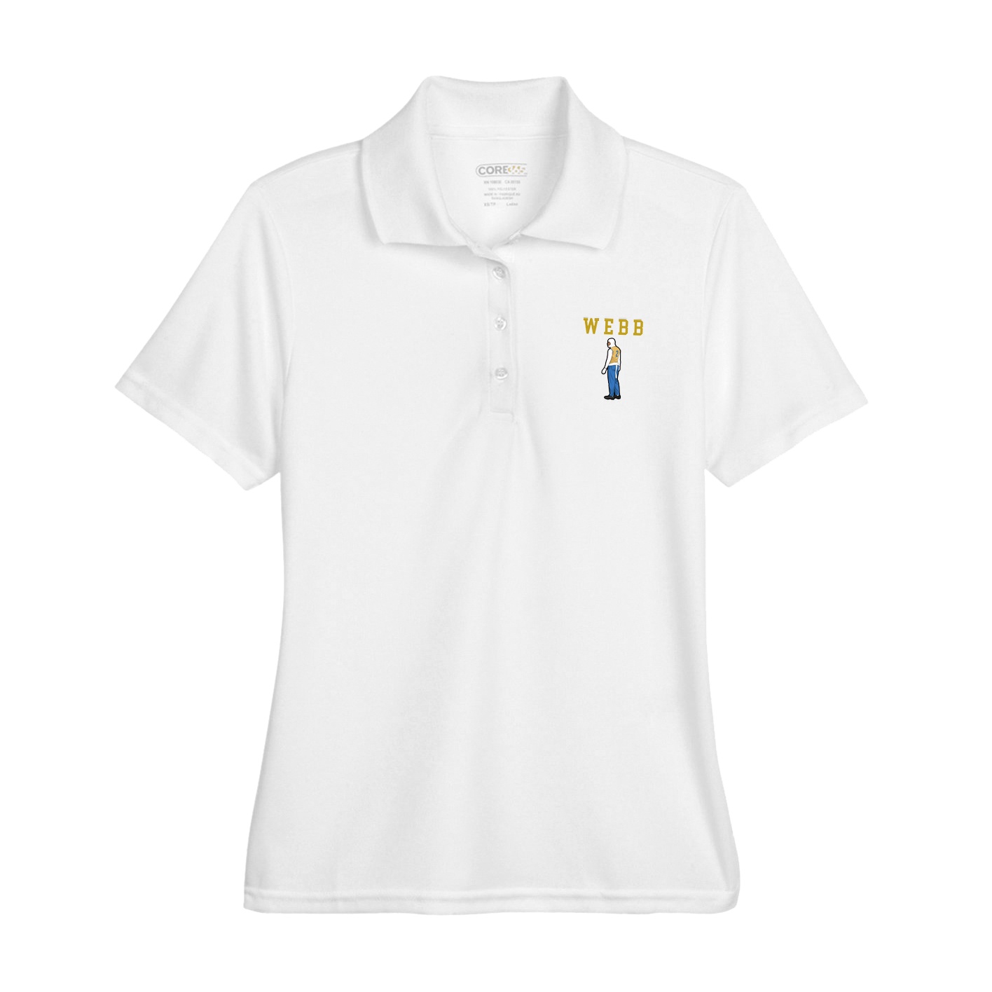 Womens Performance Polo — Shirsey in White
