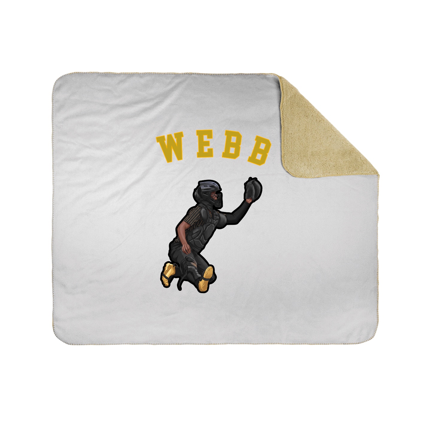 Throw Blanket — Shirsey Arch in White