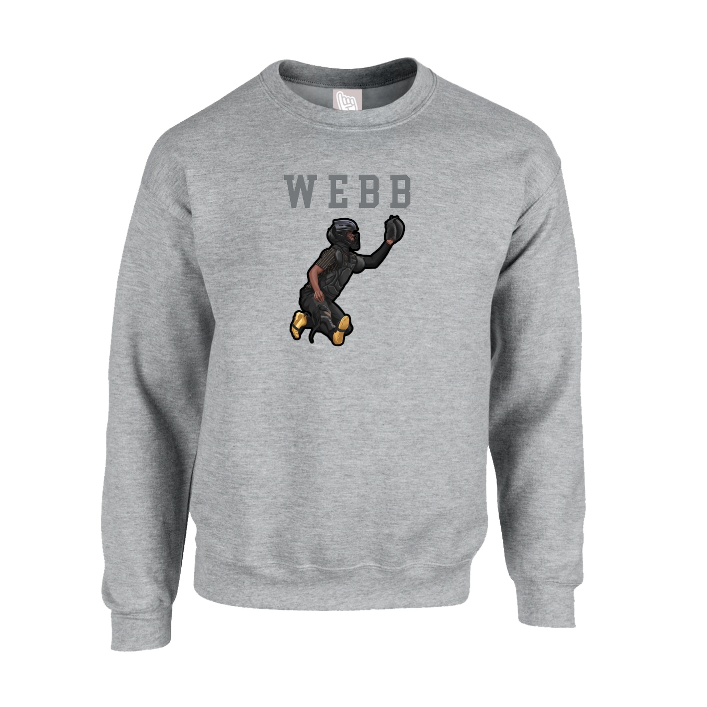 Fleece Crew — Shirsey in Grey