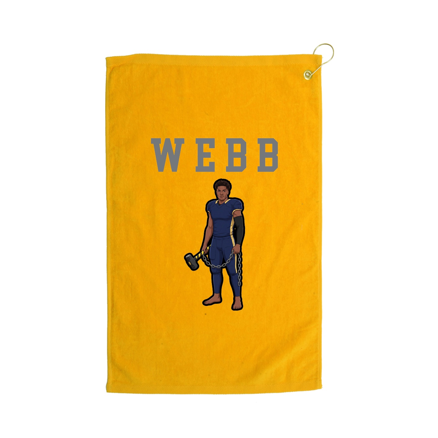 Golf Towel — Shirsey in Gold