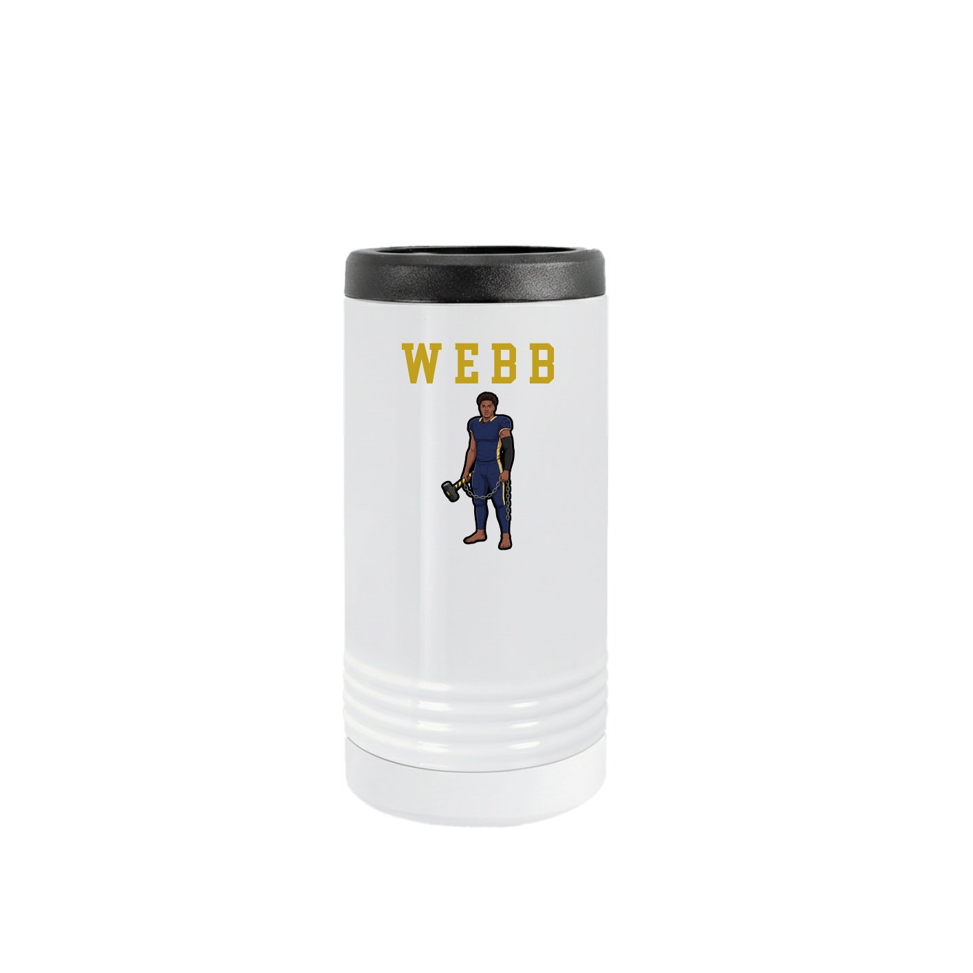 Slim Beverage Holder — Shirsey in White