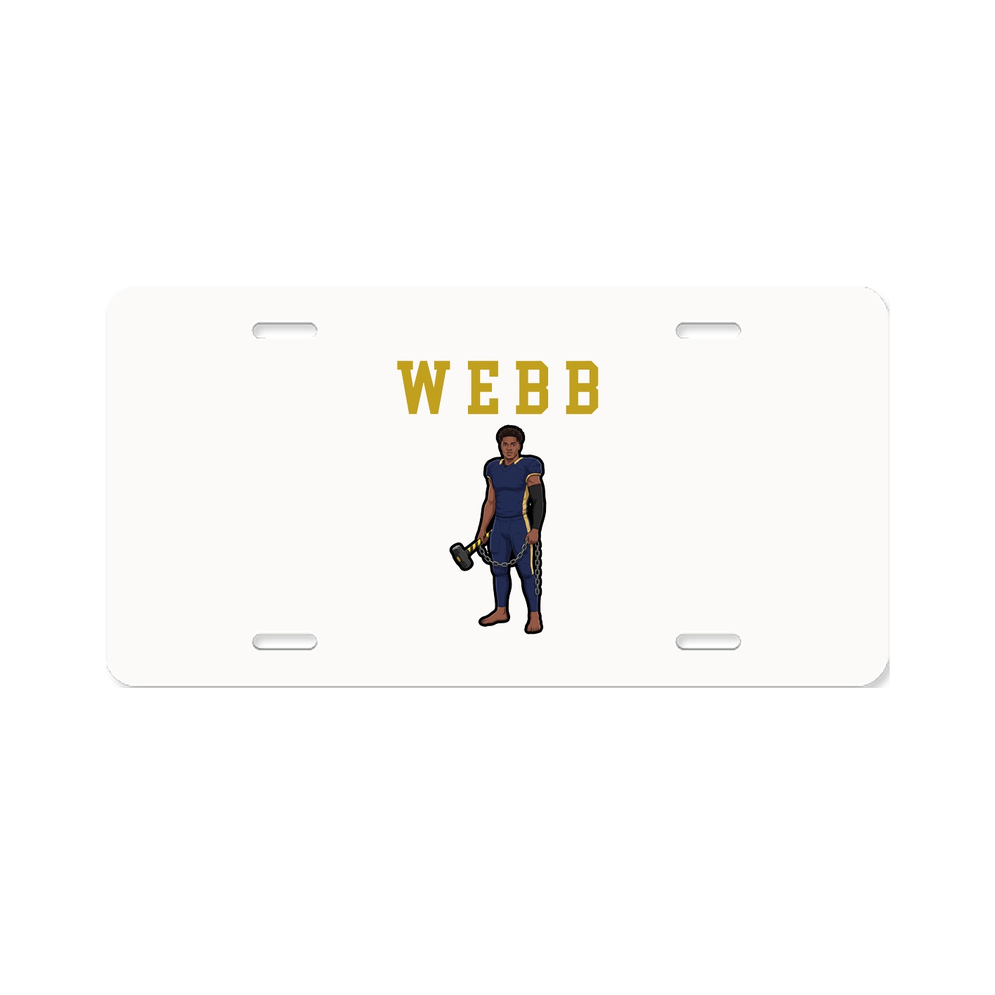 License Plate — Shirsey in Classic