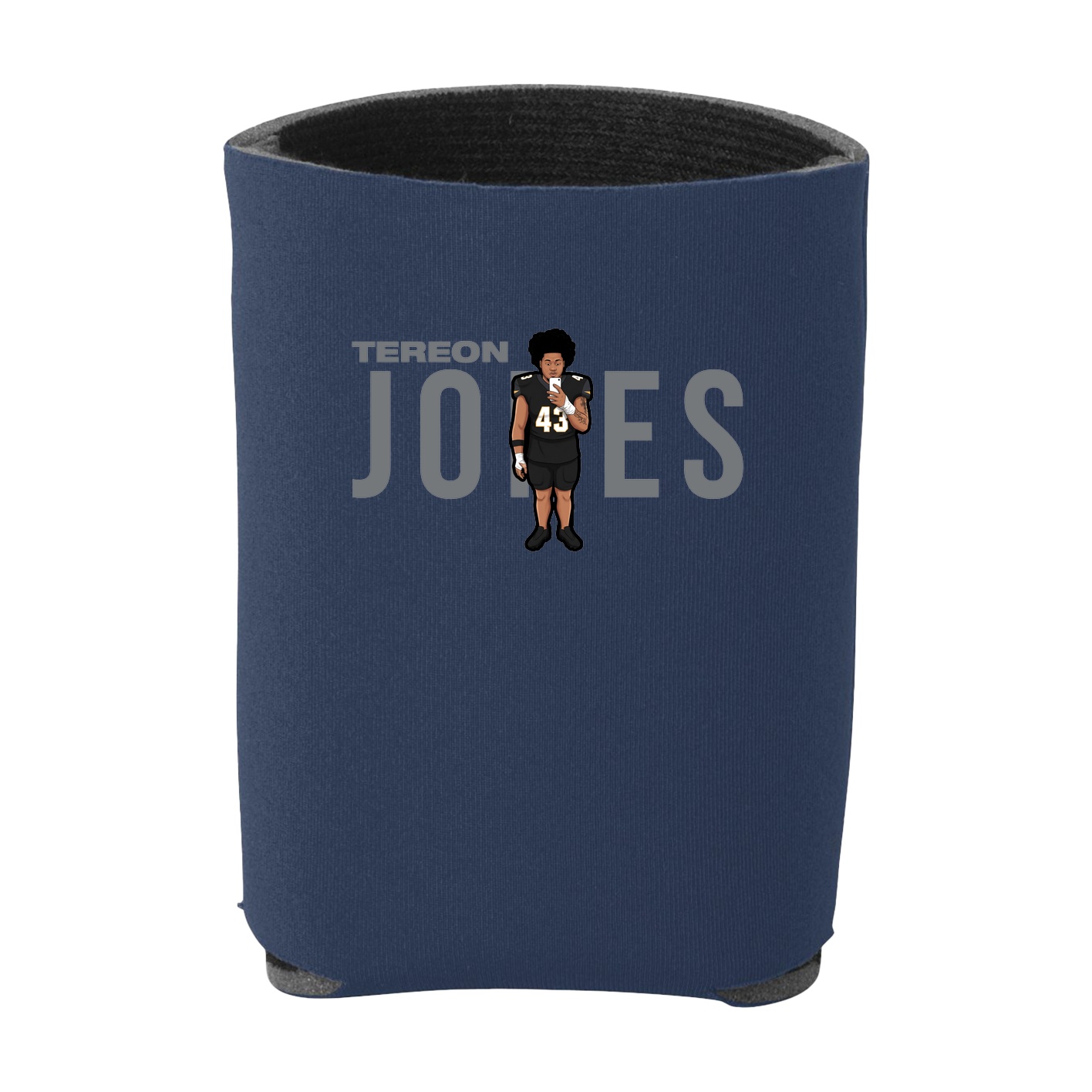 Can Holder — Player Name in Navy