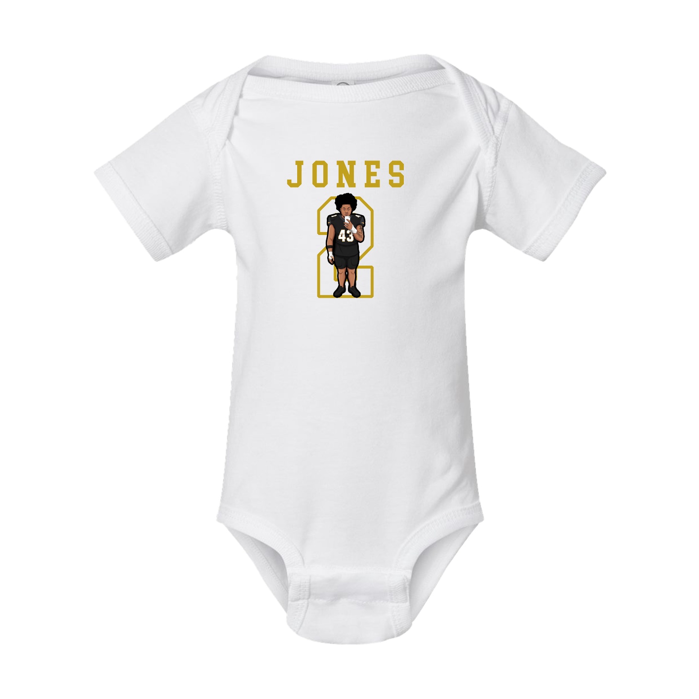 Baby Onesie — Shirsey in White
