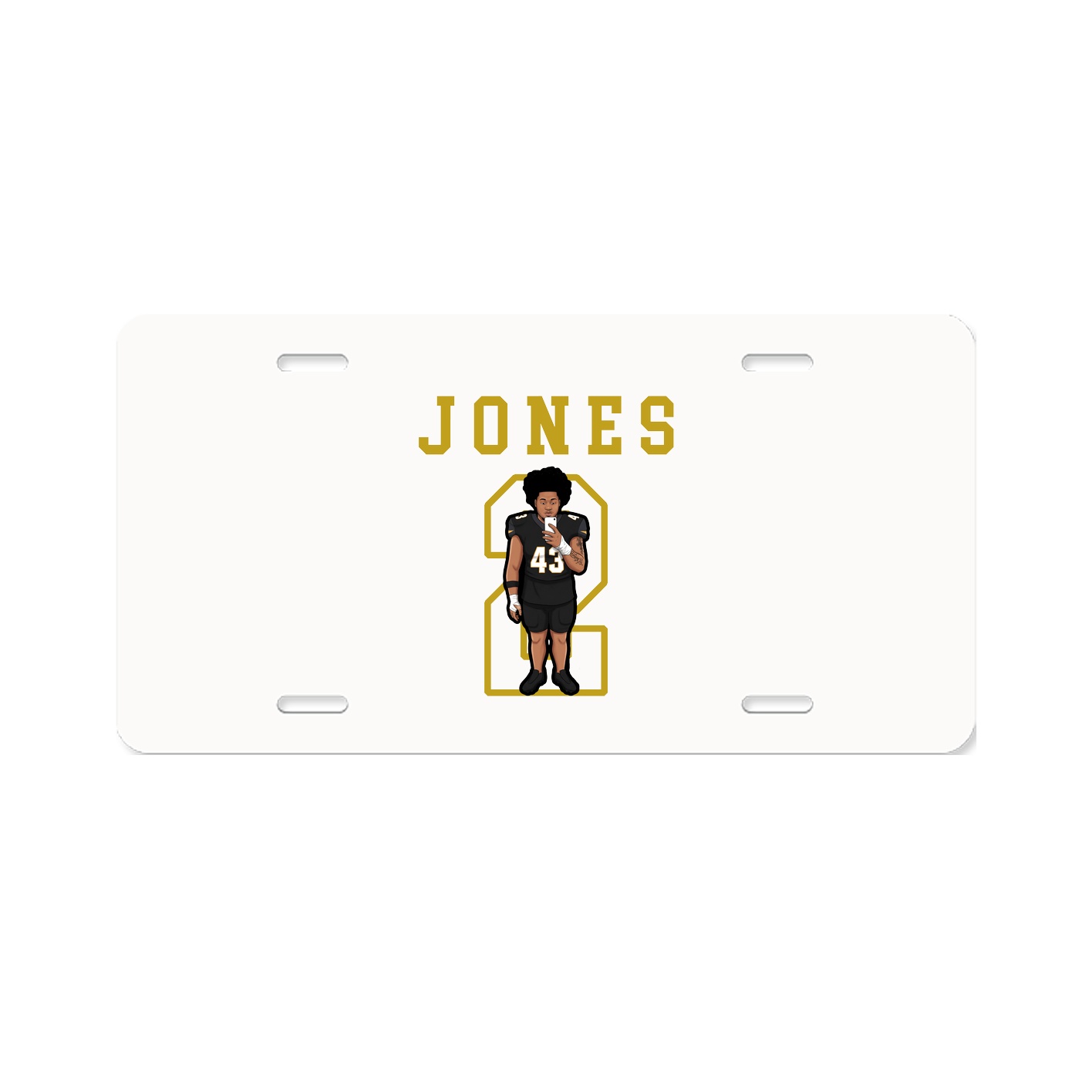 License Plate — Shirsey in Classic