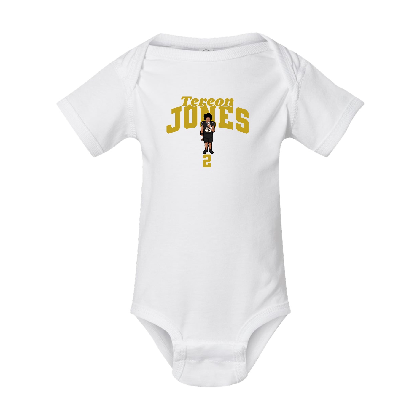 Baby Onesie — Signature Arch in White
