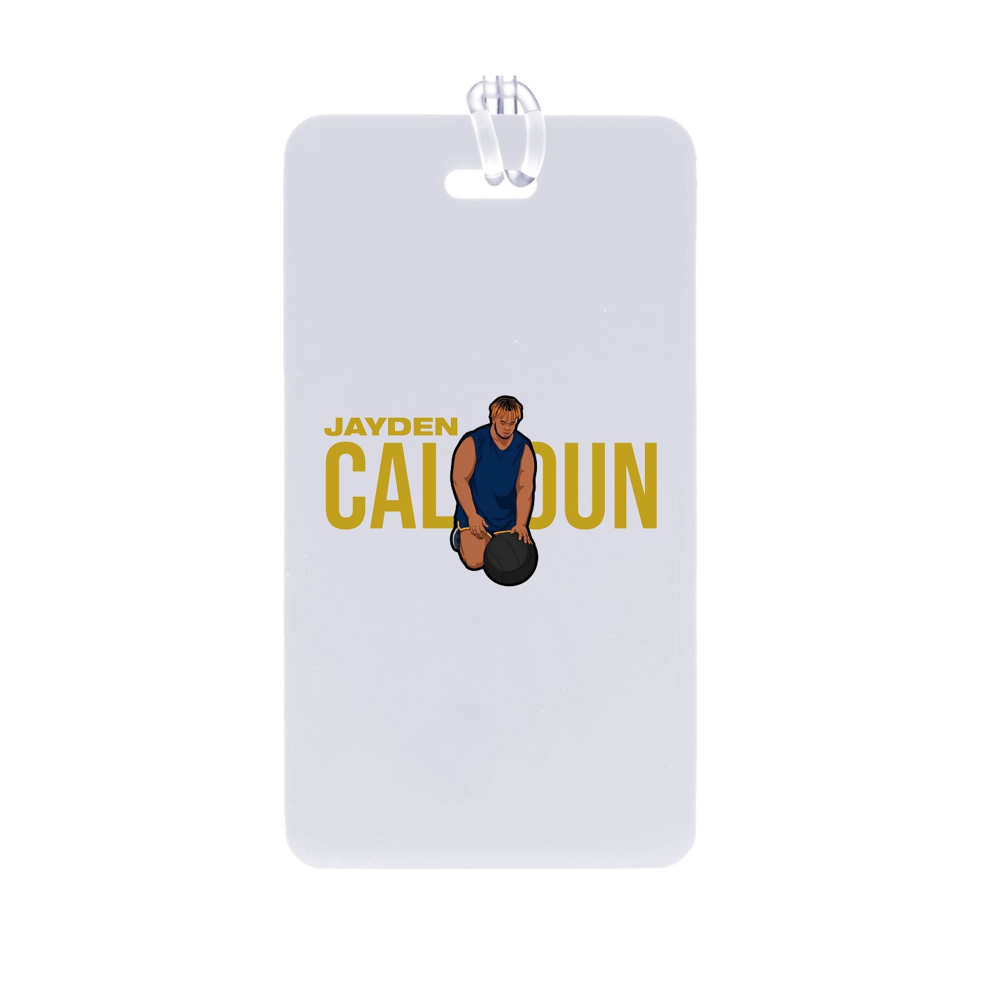 Bag Tag — Player Name in Classic
