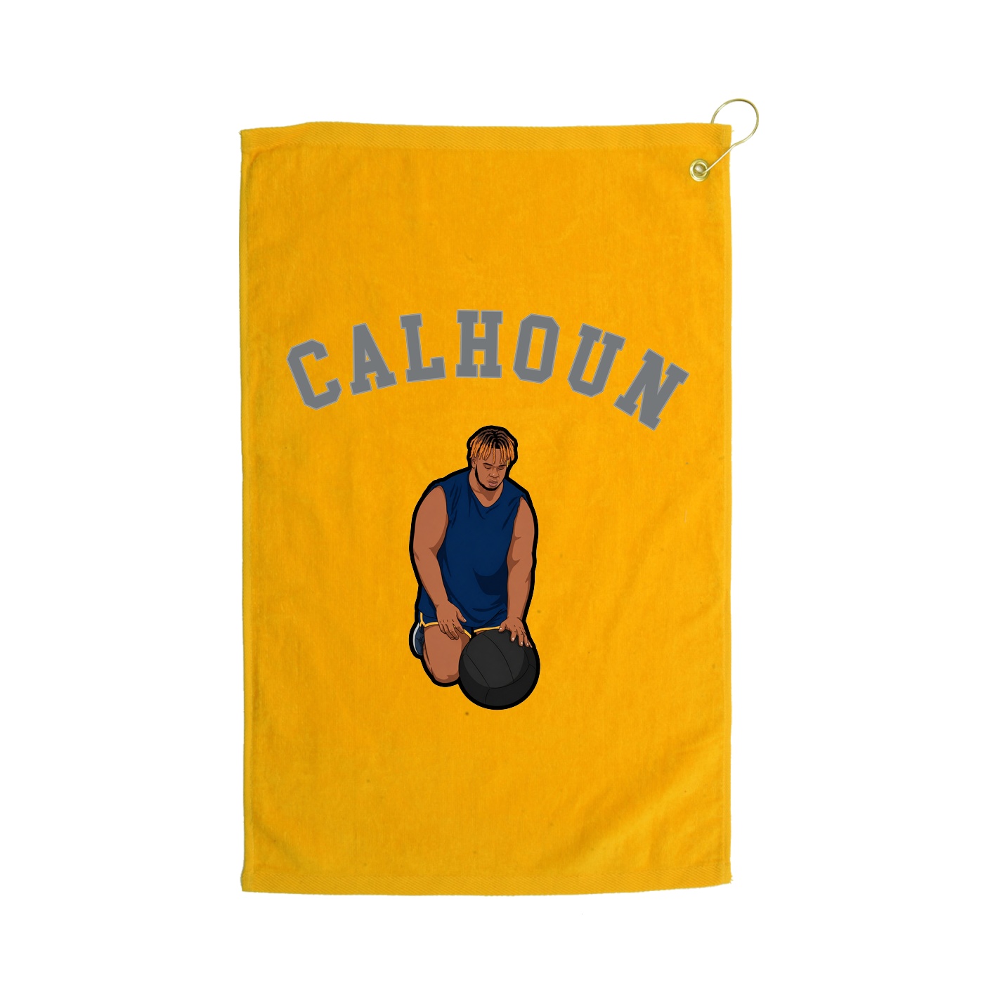 Golf Towel — Shirsey Arch in Gold