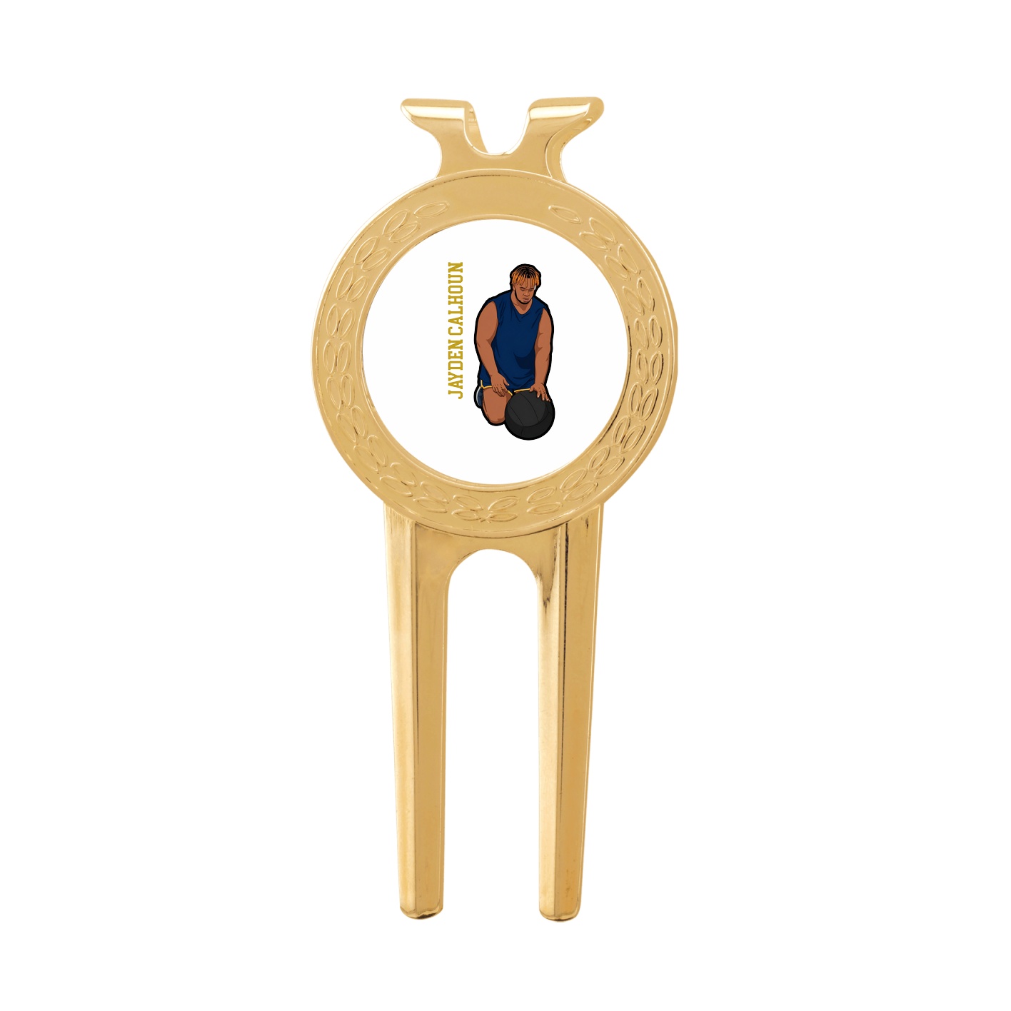 Divot Tool with Ball Marker — Name Vertical in Classic