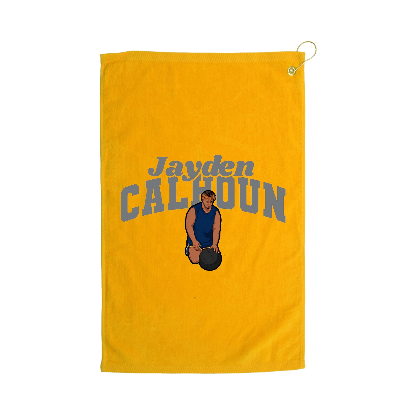 Golf Towel — Signature Arch in Gold