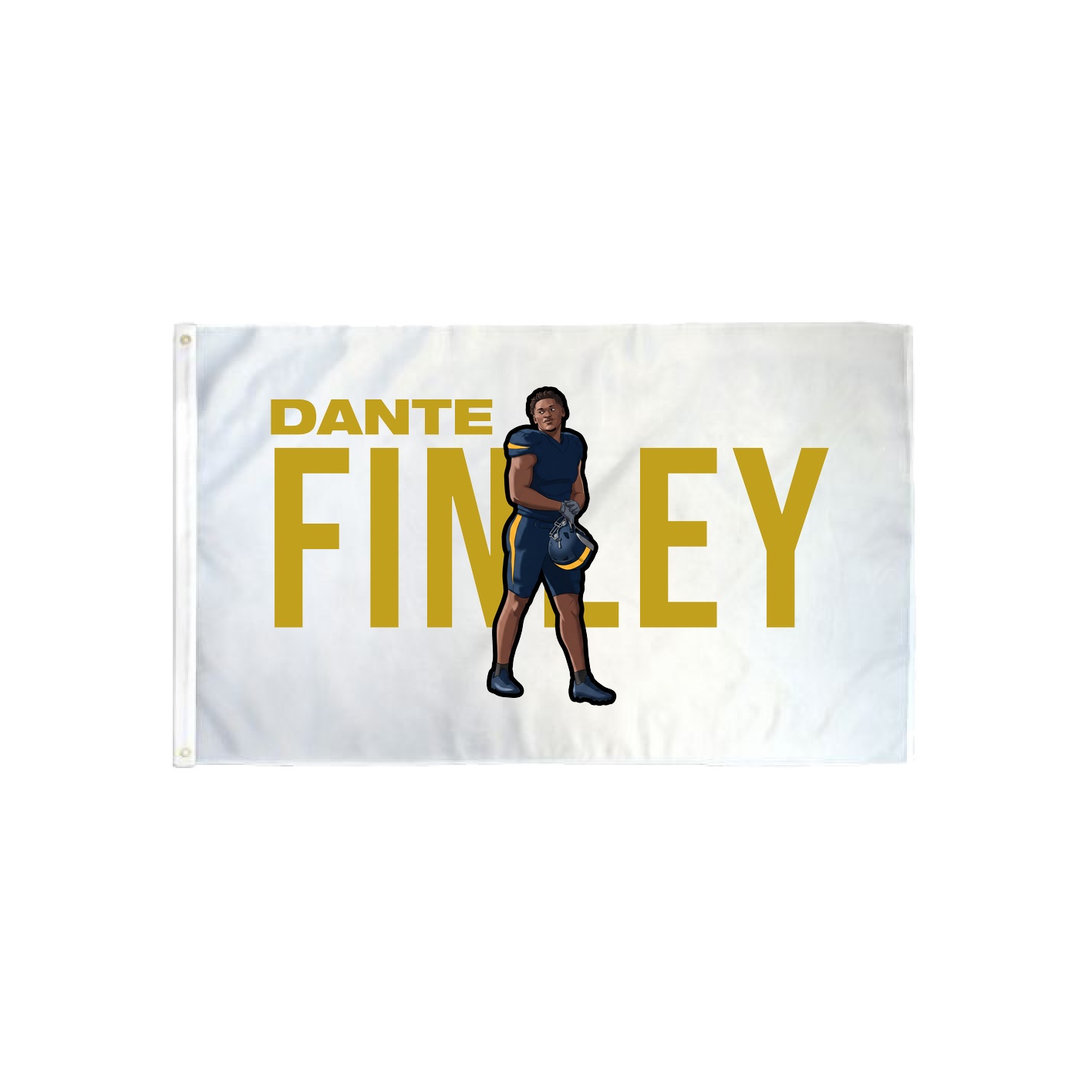 3x5 Flag — Player Name in Classic