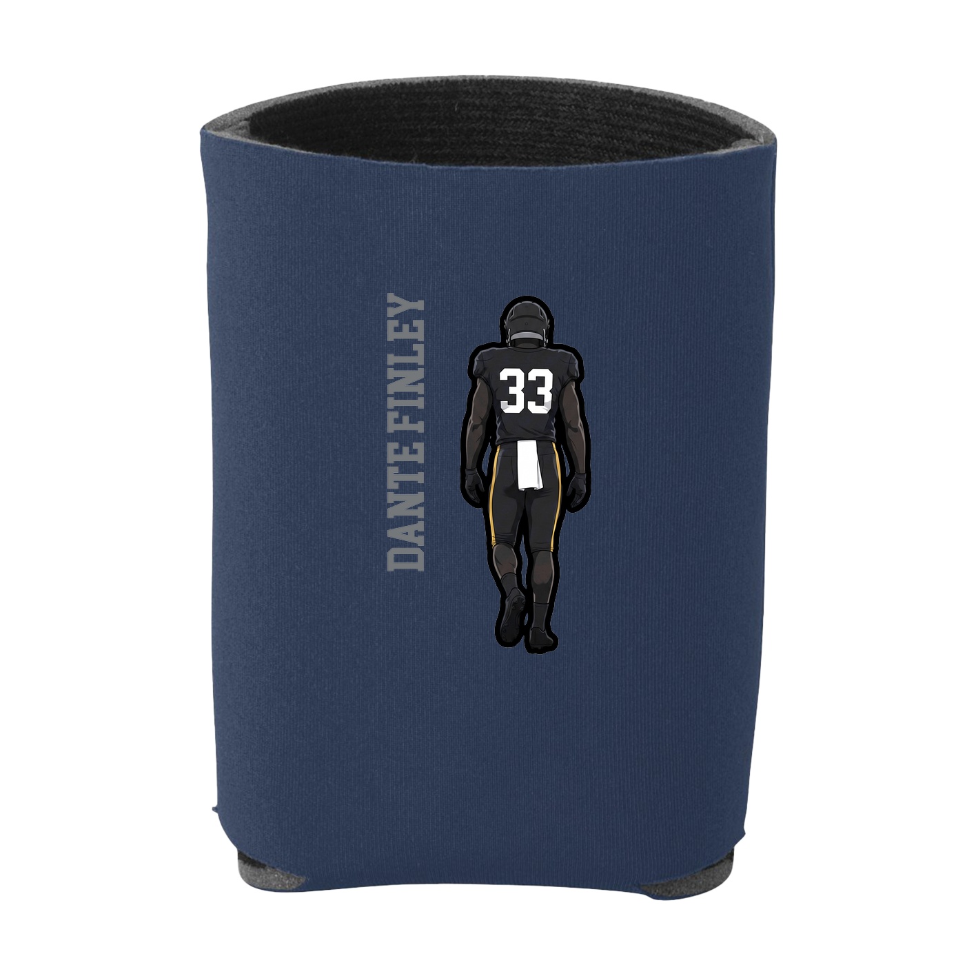Can Holder — Name Vertical in Navy