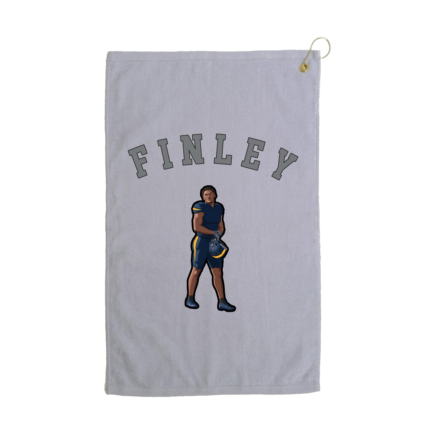 Golf Towel — Shirsey Arch in Grey