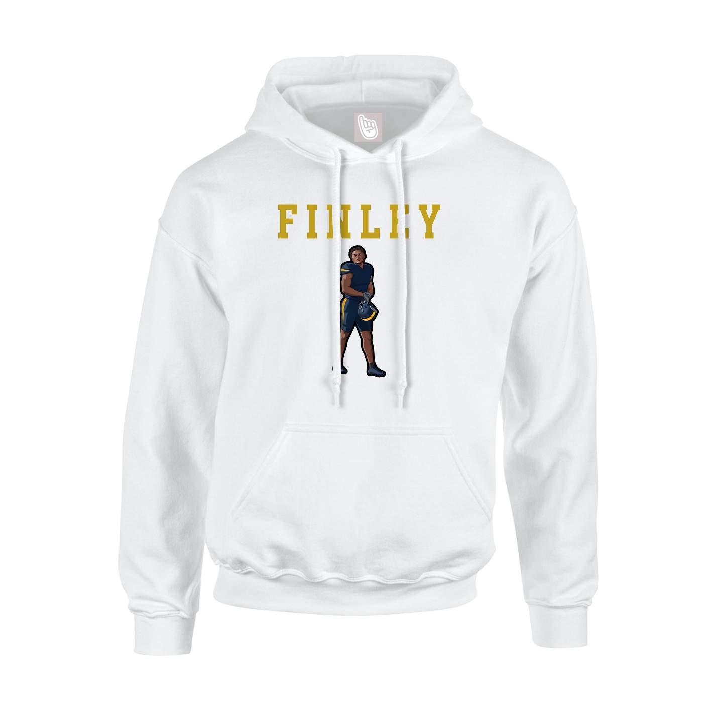 Youth Hoodie — Shirsey in White