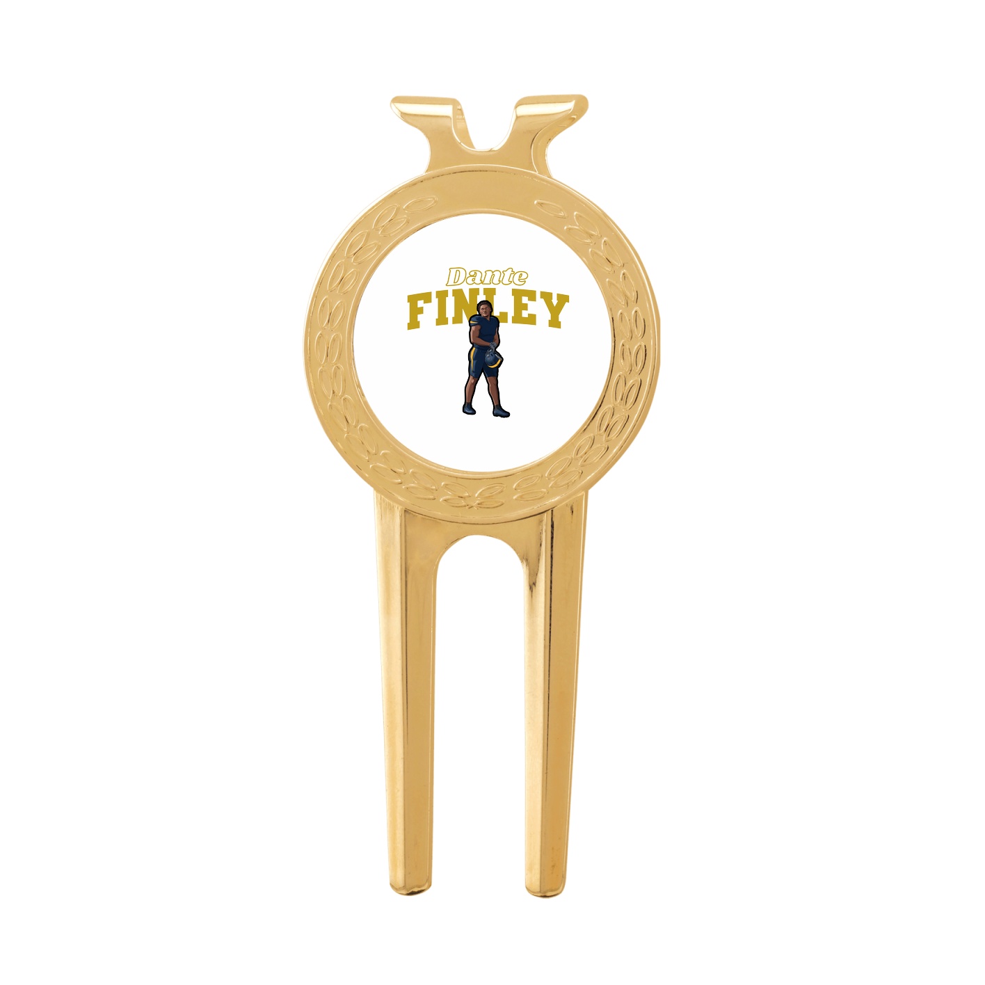 Divot Tool with Ball Marker — Name Arch in Classic