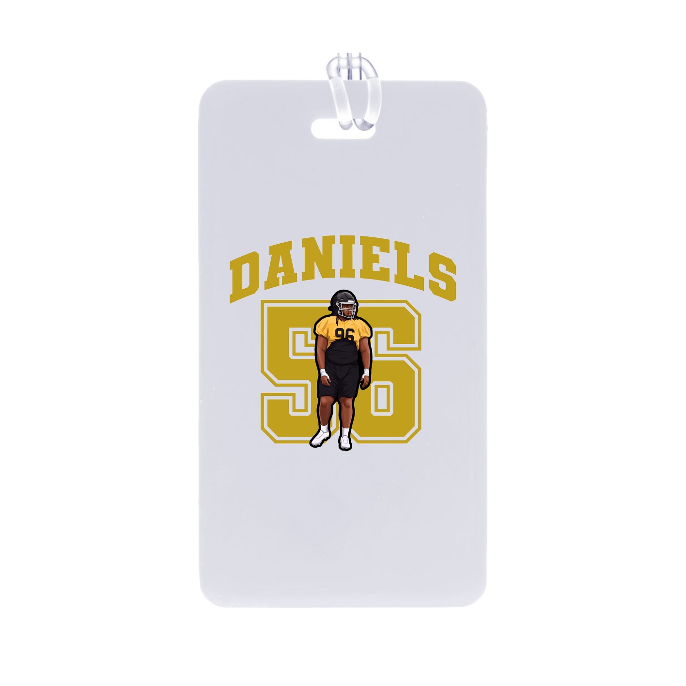 Bag Tag — Number in Classic