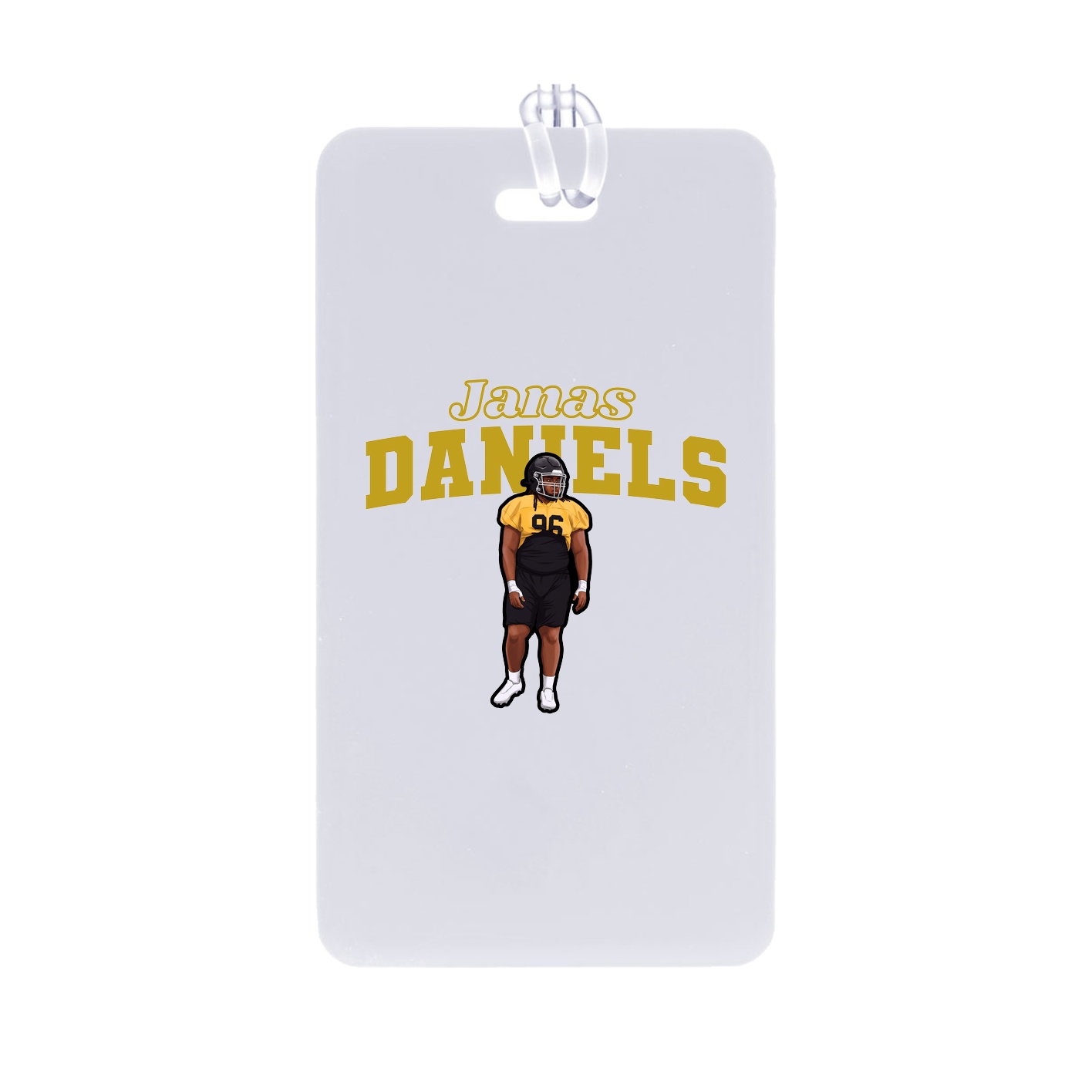 Bag Tag — Name Arch in Classic