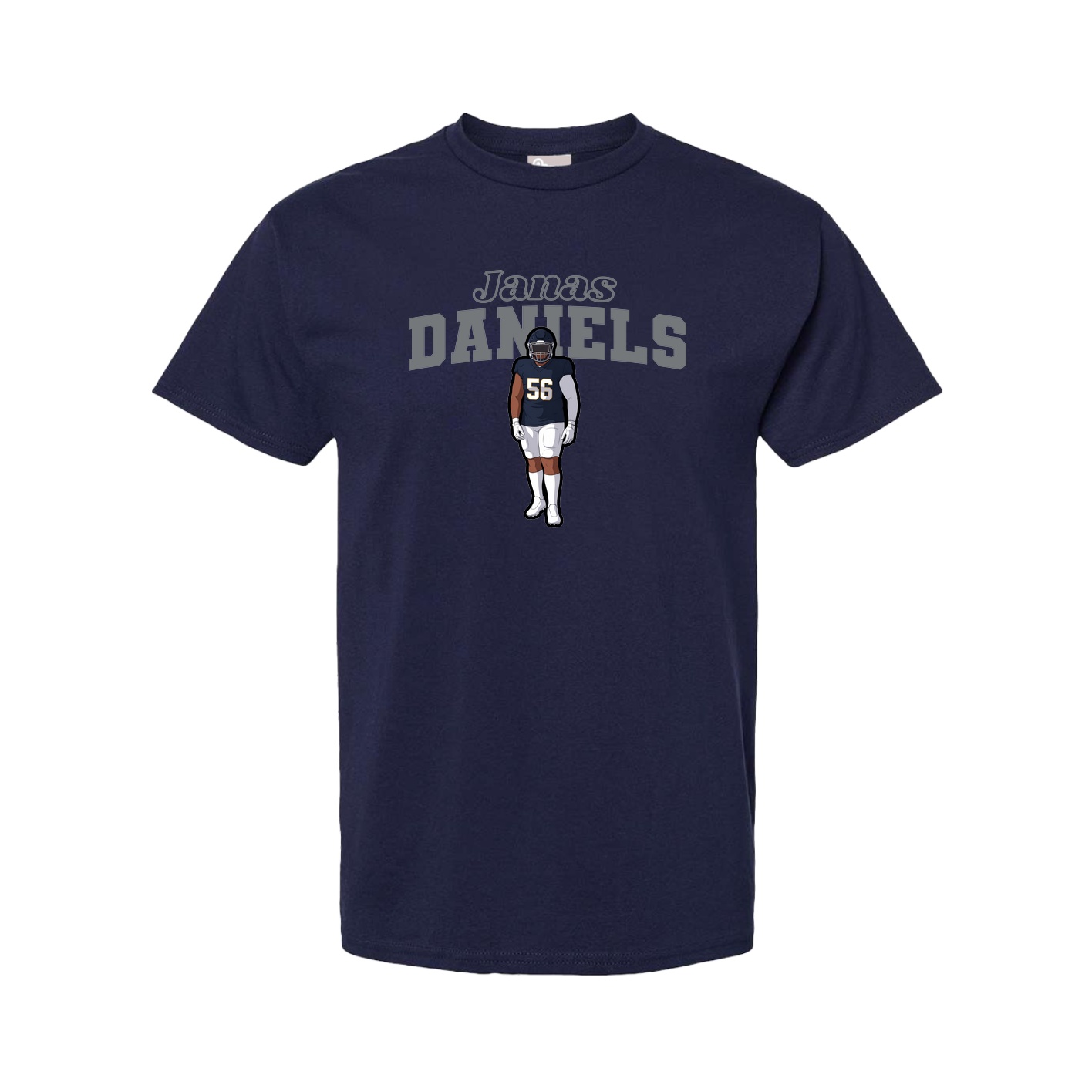 Tee — Name Arch in Navy
