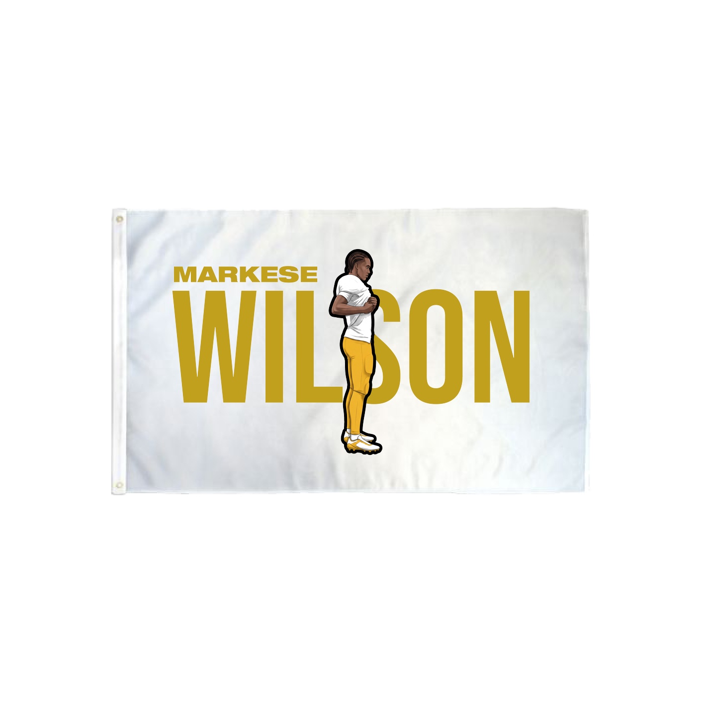 3x5 Flag — Player Name in Classic