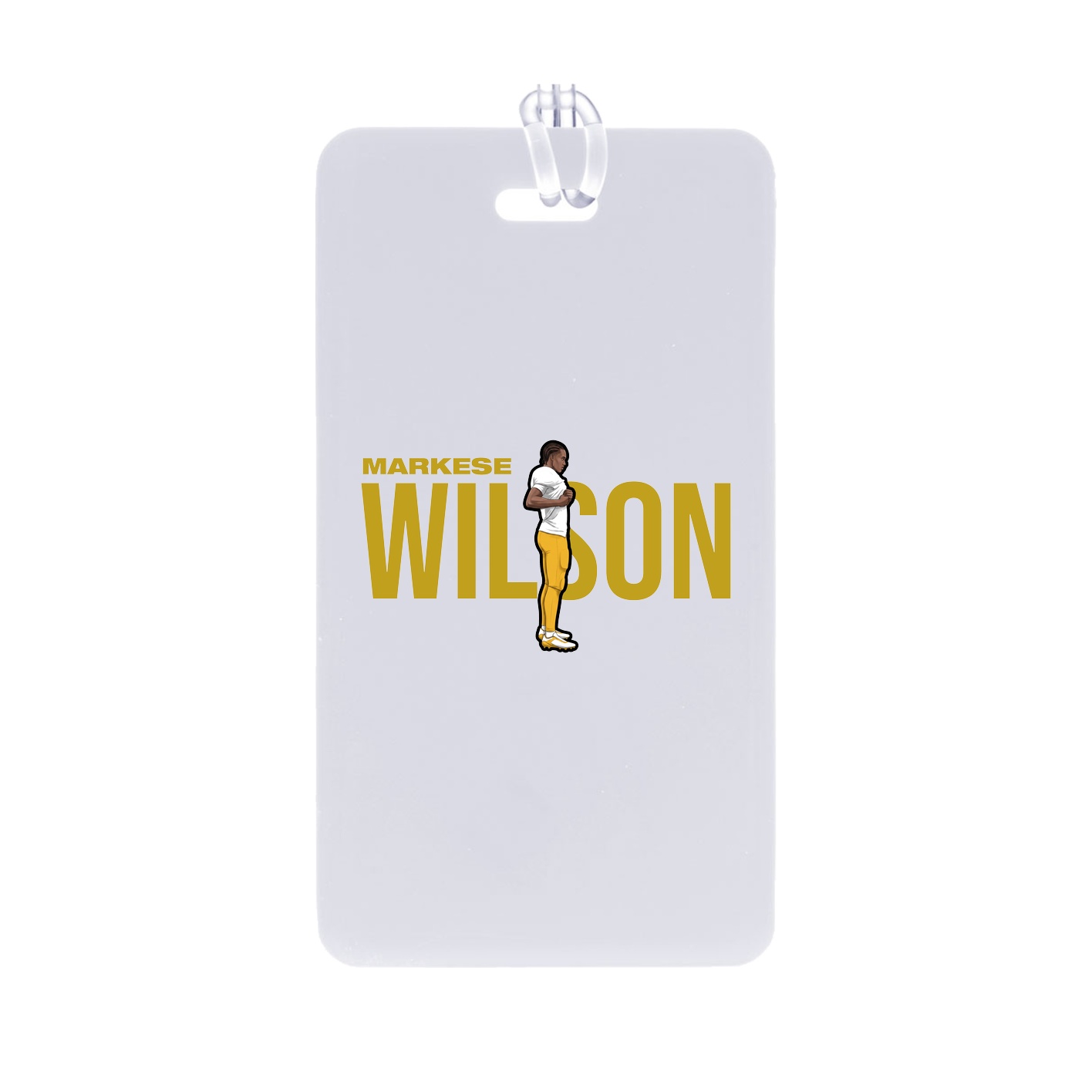 Bag Tag — Player Name in Classic