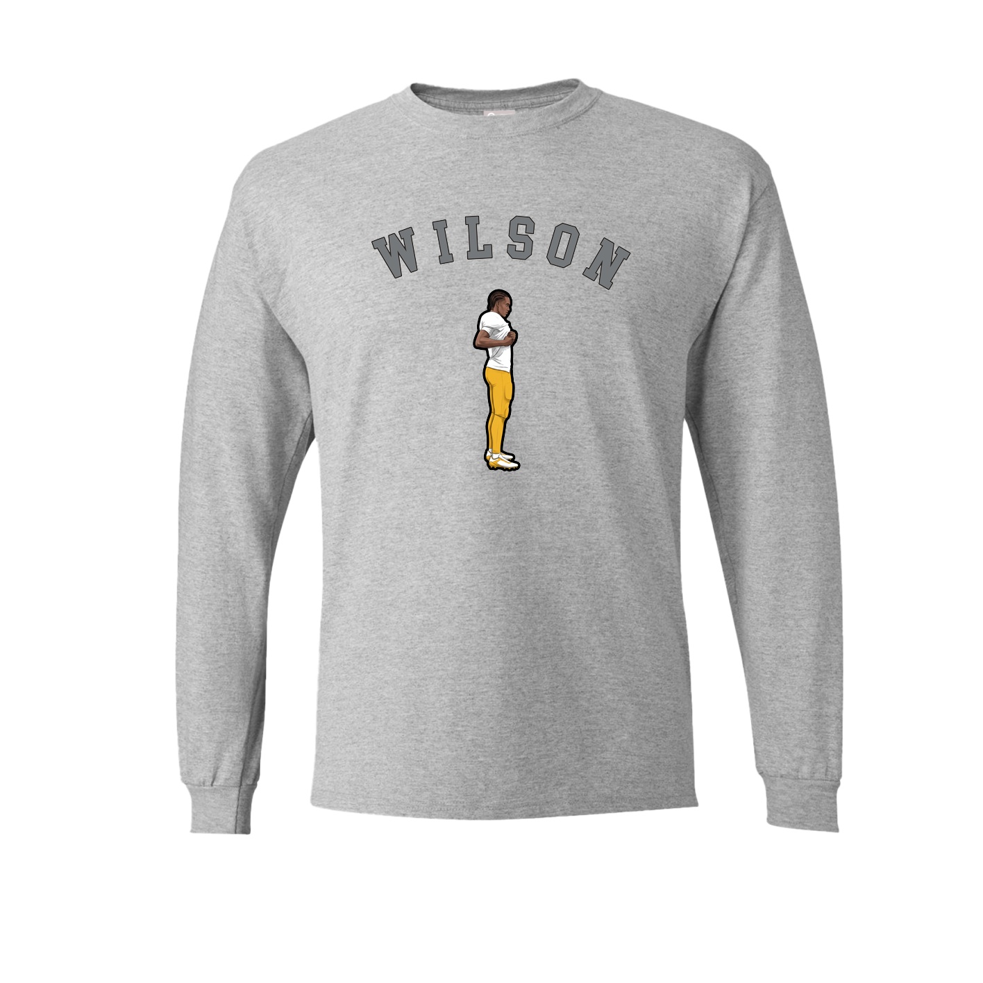 Long Sleeve Tee — Shirsey Arch in Grey