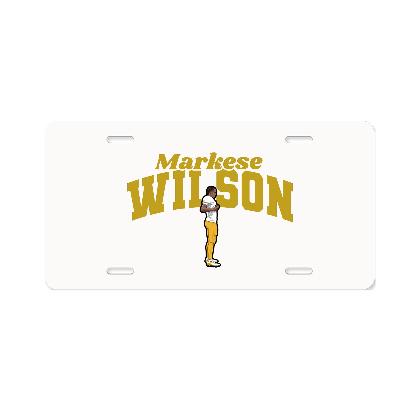 License Plate — Signature Arch in Classic