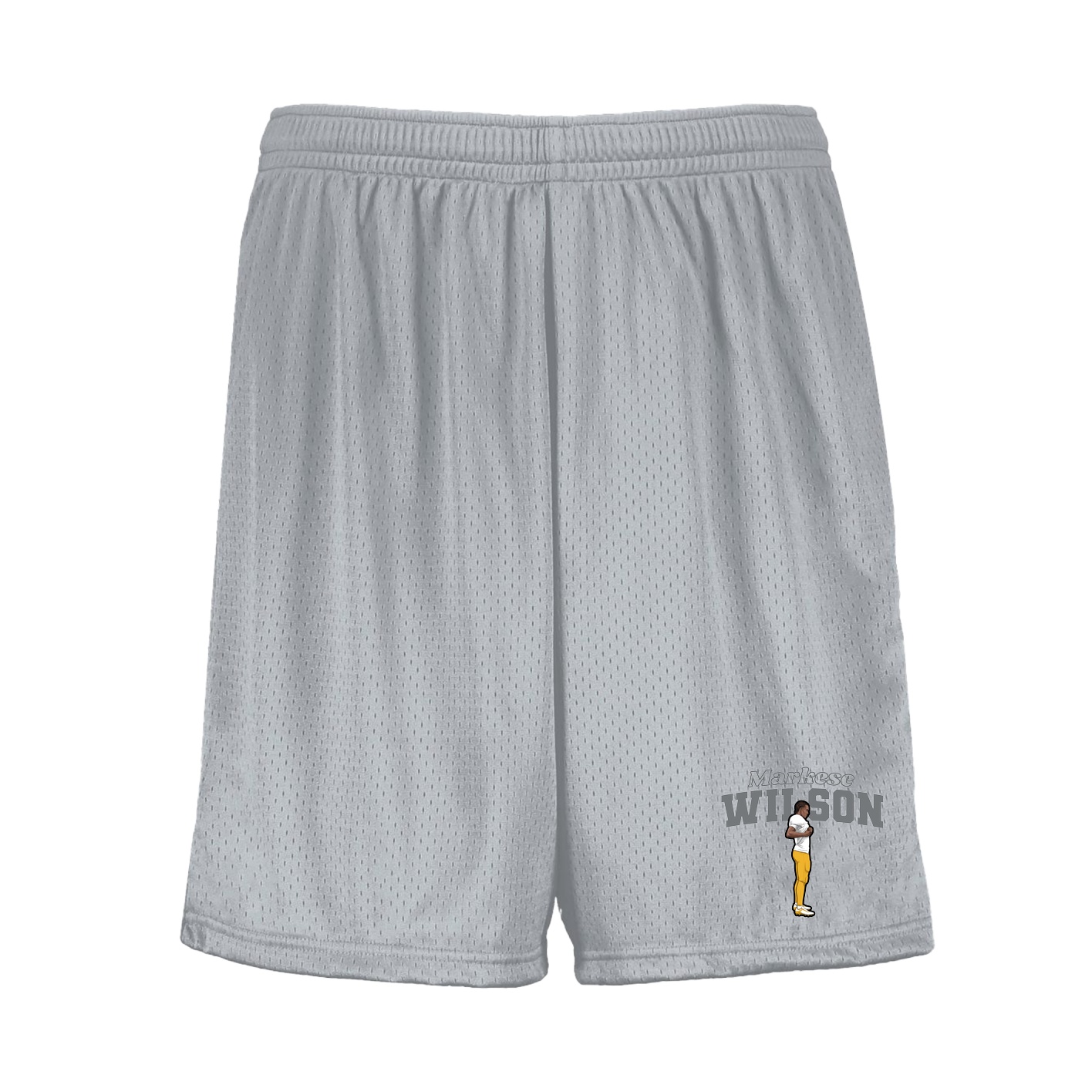 Shorts — Name Arch in Silver