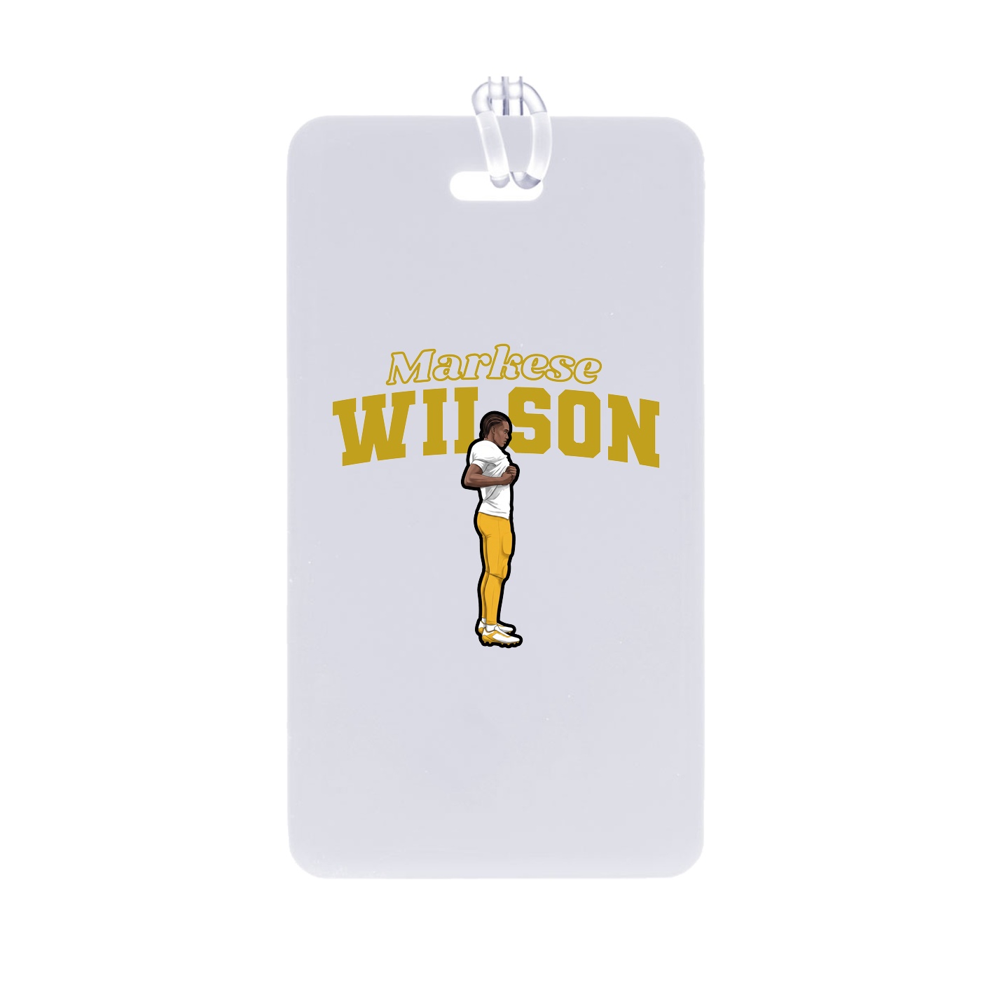 Bag Tag — Name Arch in Classic