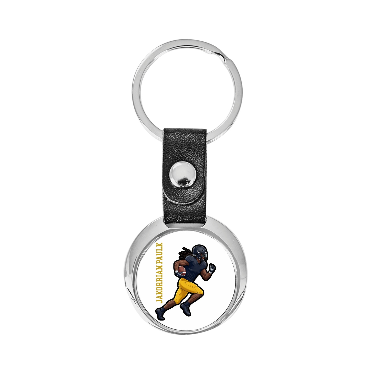 Key Chain — Name Vertical in Classic