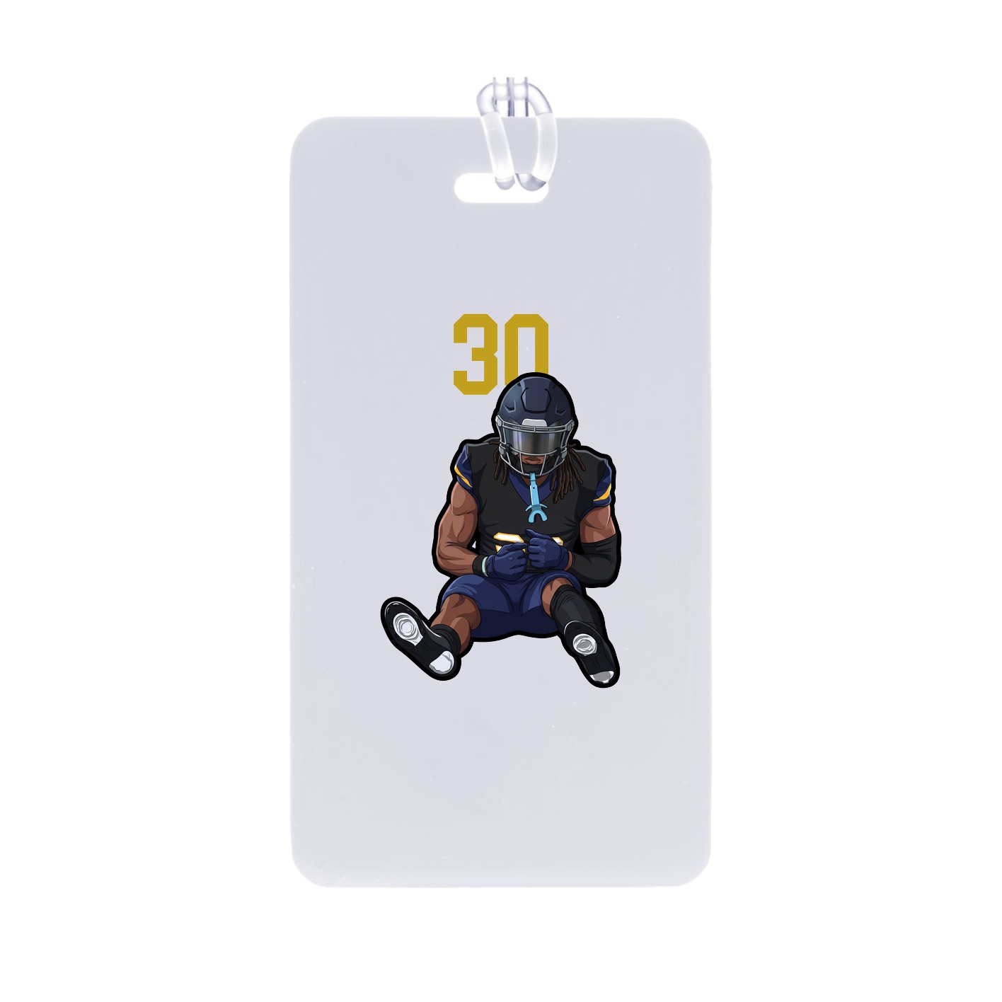 Bag Tag — Number Top in Classic