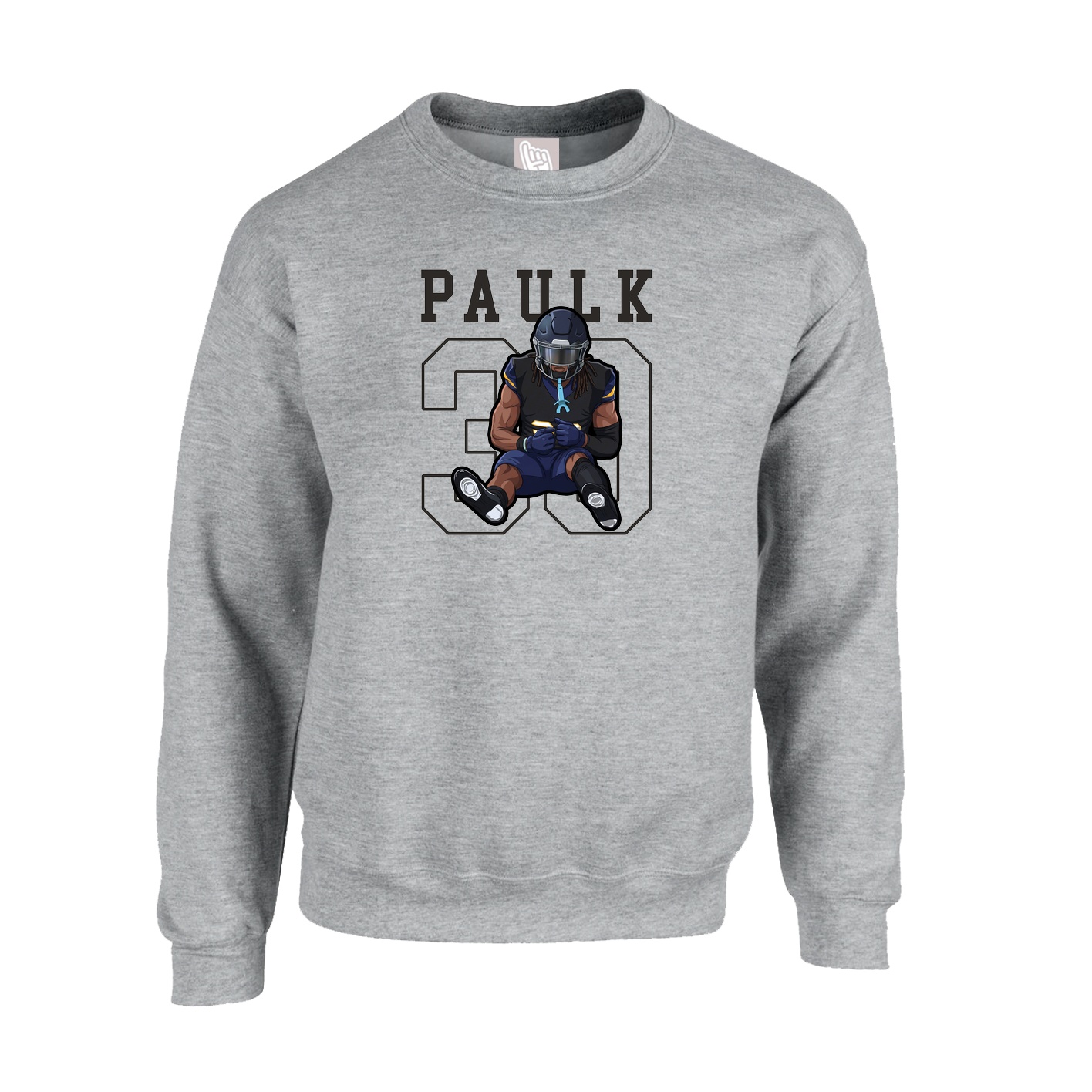 Fleece Crew — Shirsey in Grey