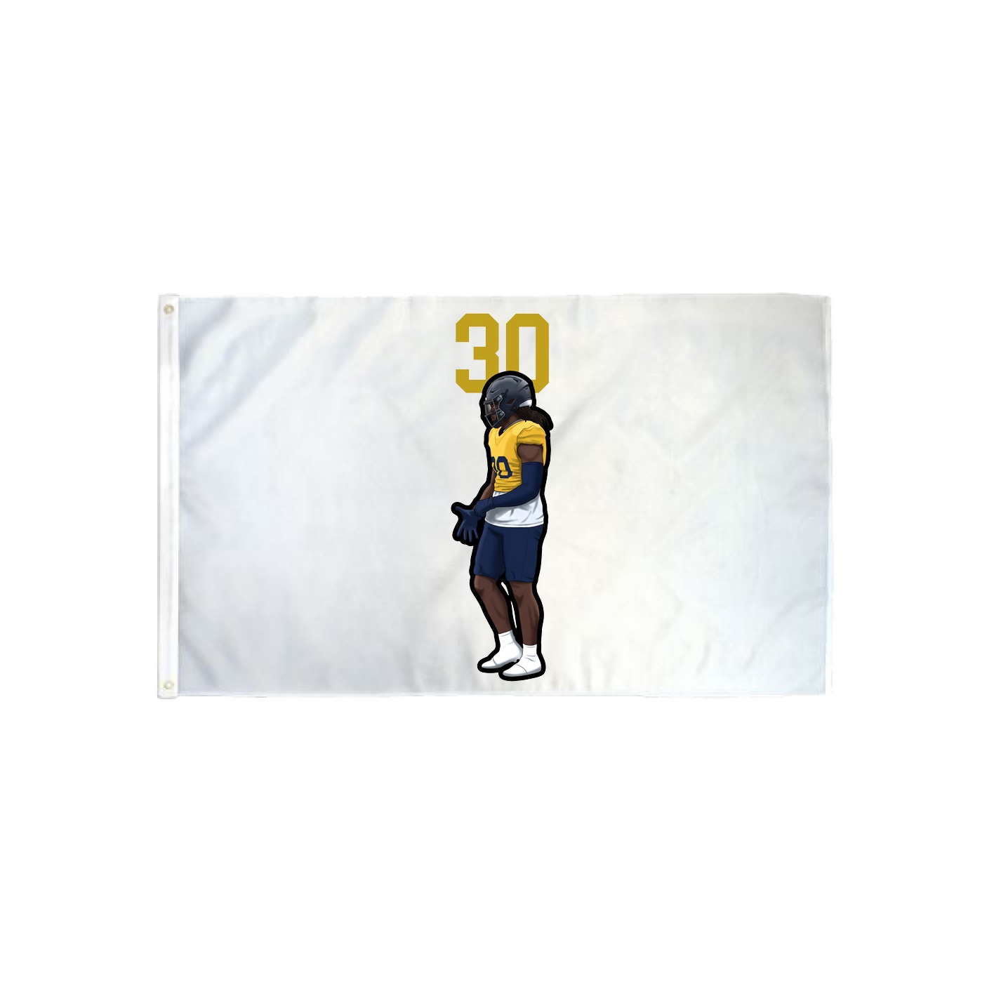 3x5 Flag — Number Top in Classic