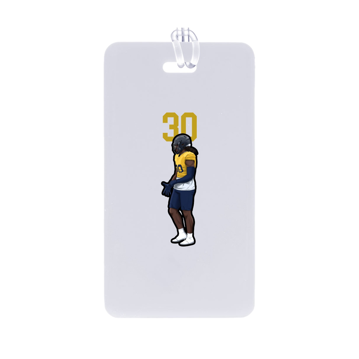 Bag Tag — Number Top in Classic