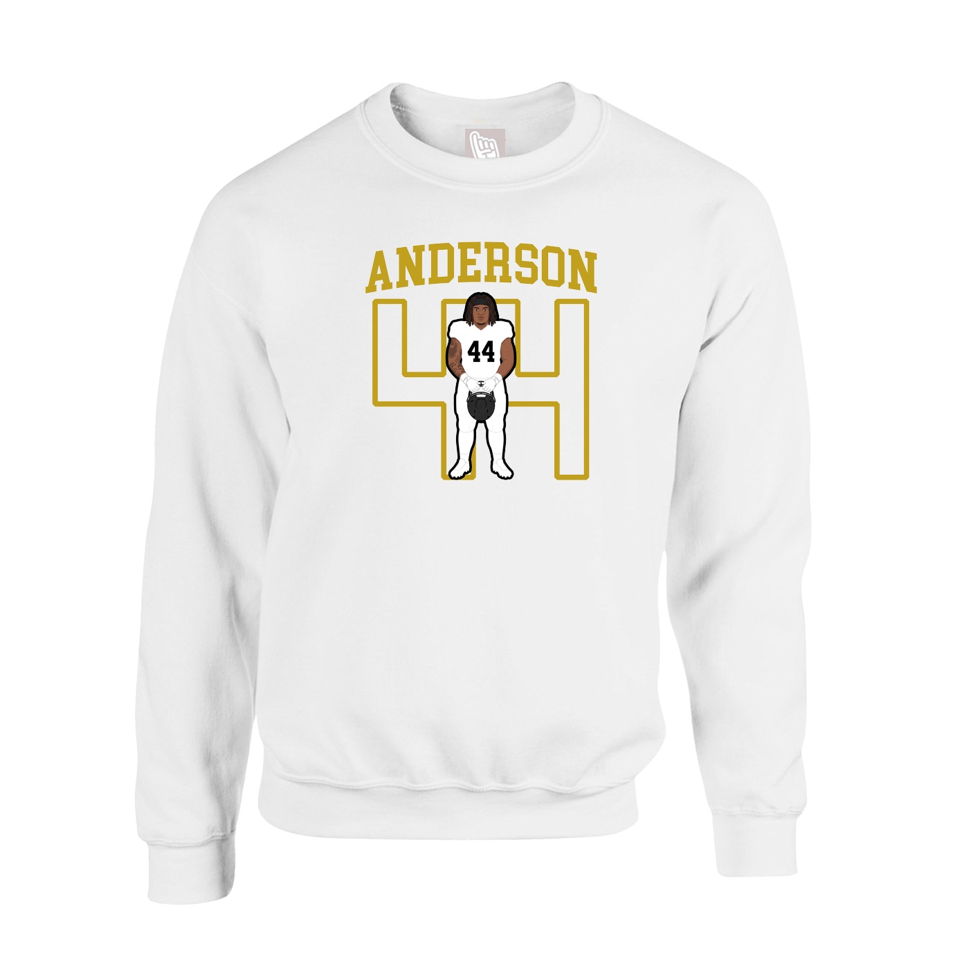 Fleece Crew — Shirsey in White