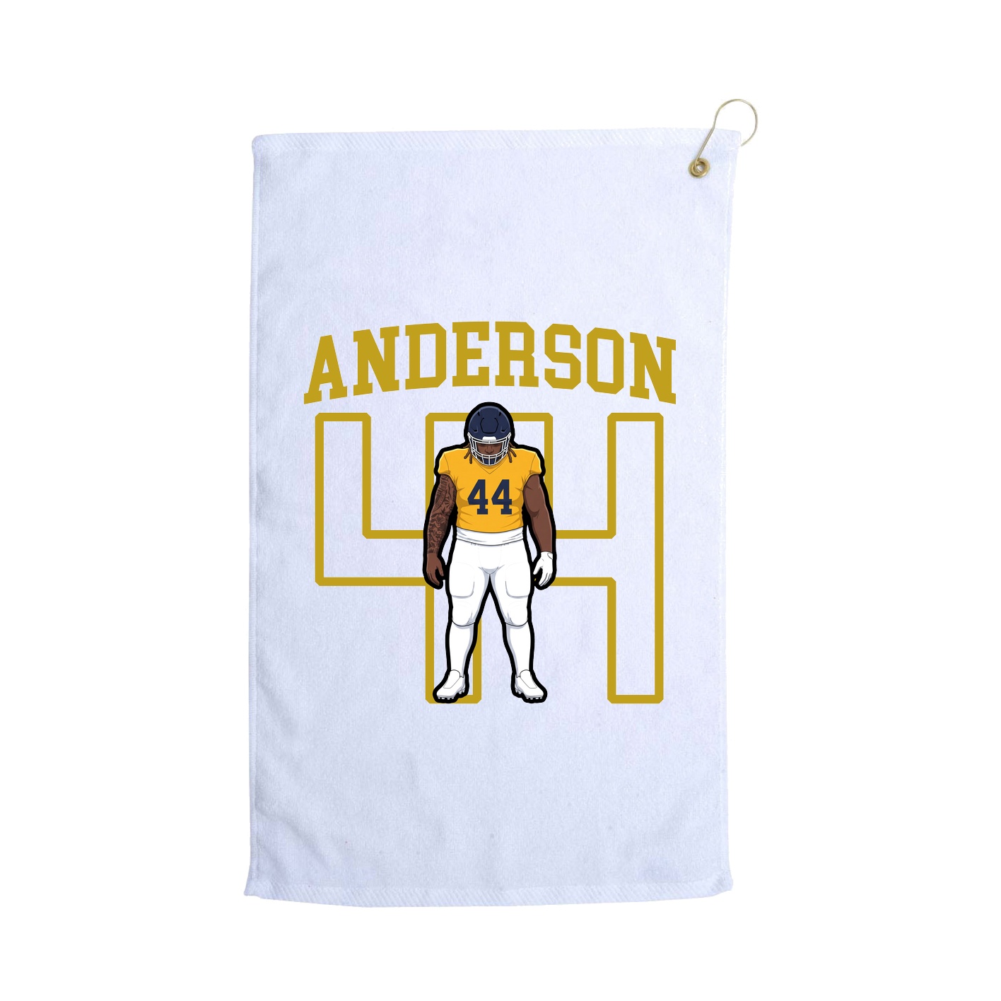 Golf Towel — Shirsey in White