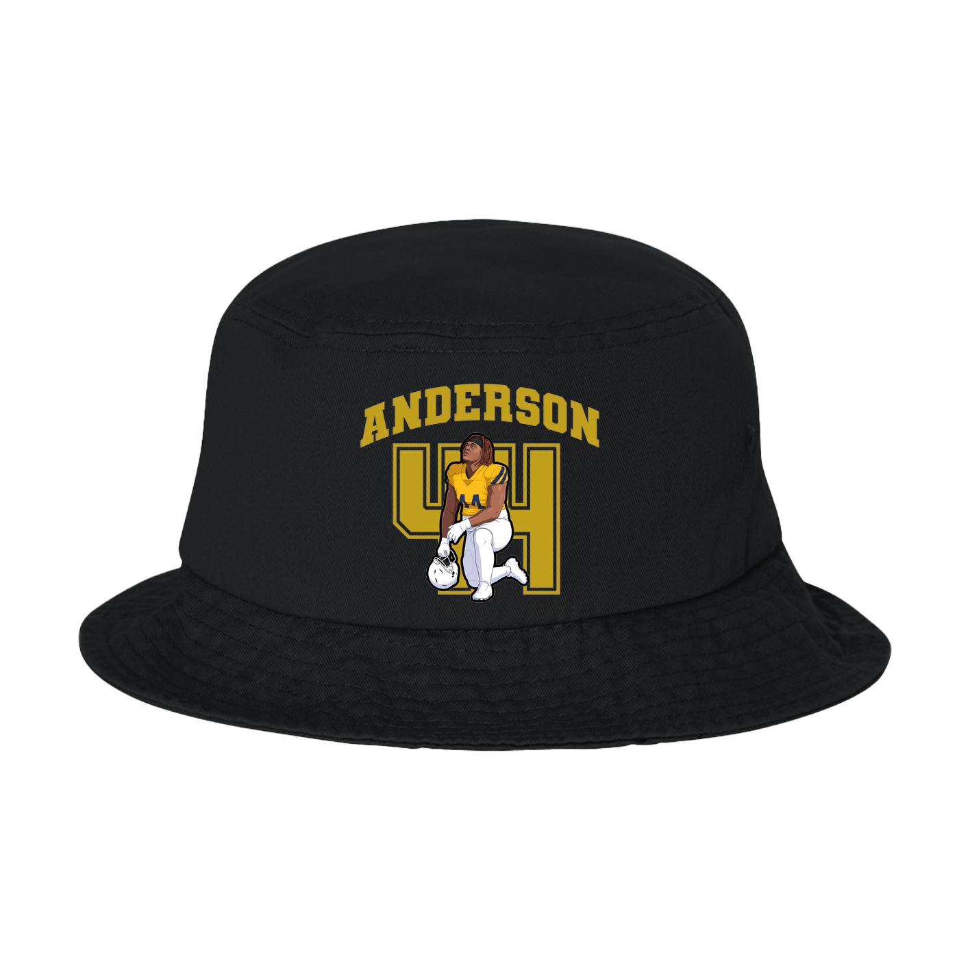 Bucket Cap — Number in Black