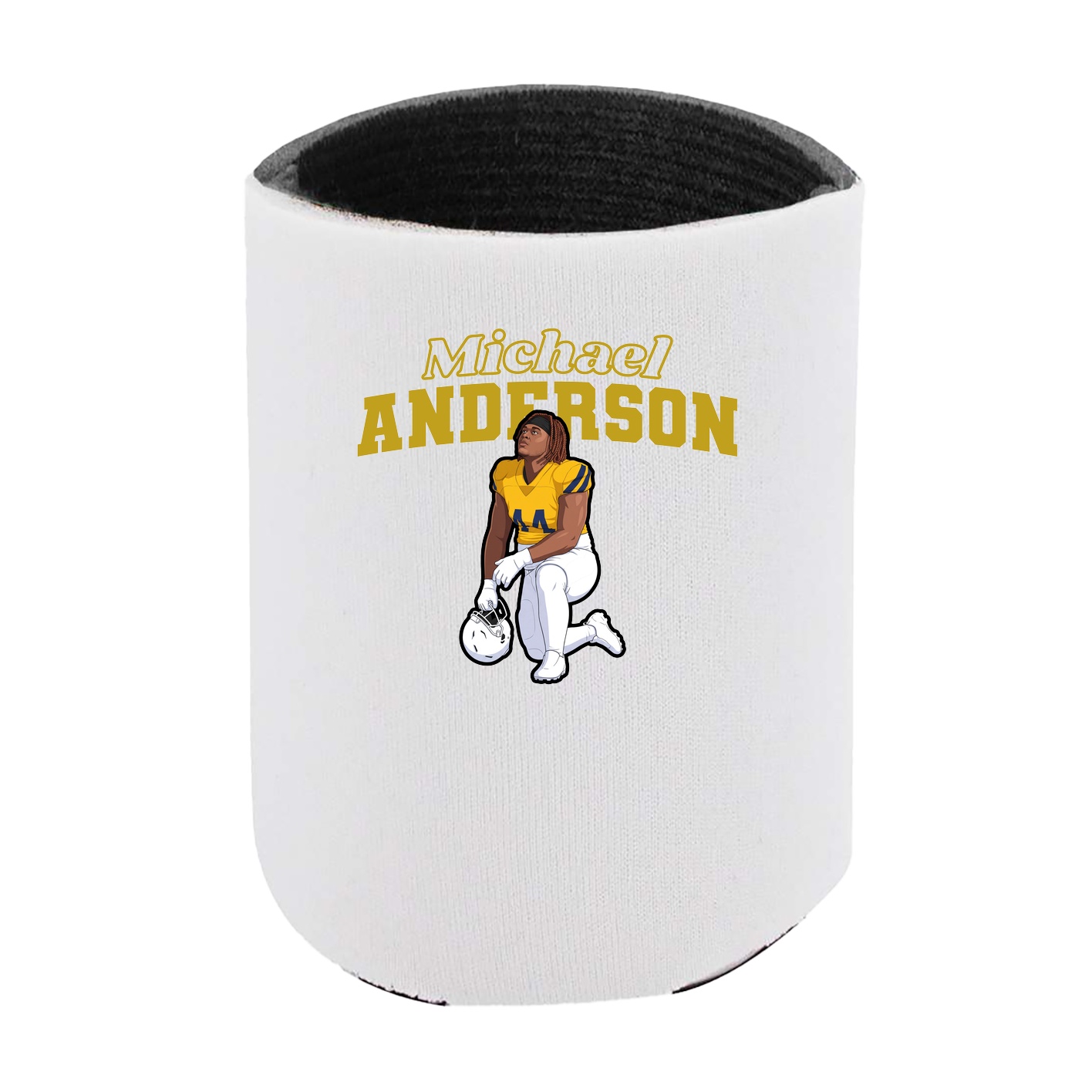 Can Holder — Name Arch in White