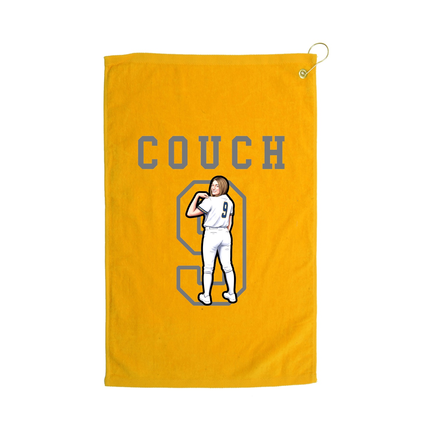 Golf Towel — Shirsey in Gold