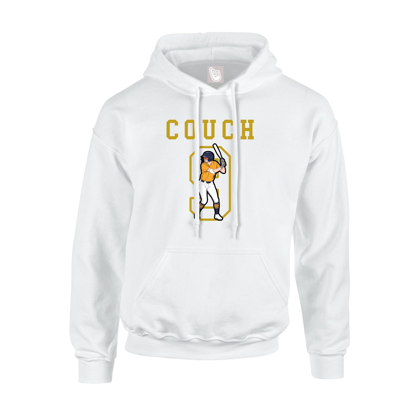 Hoodie — Shirsey in White