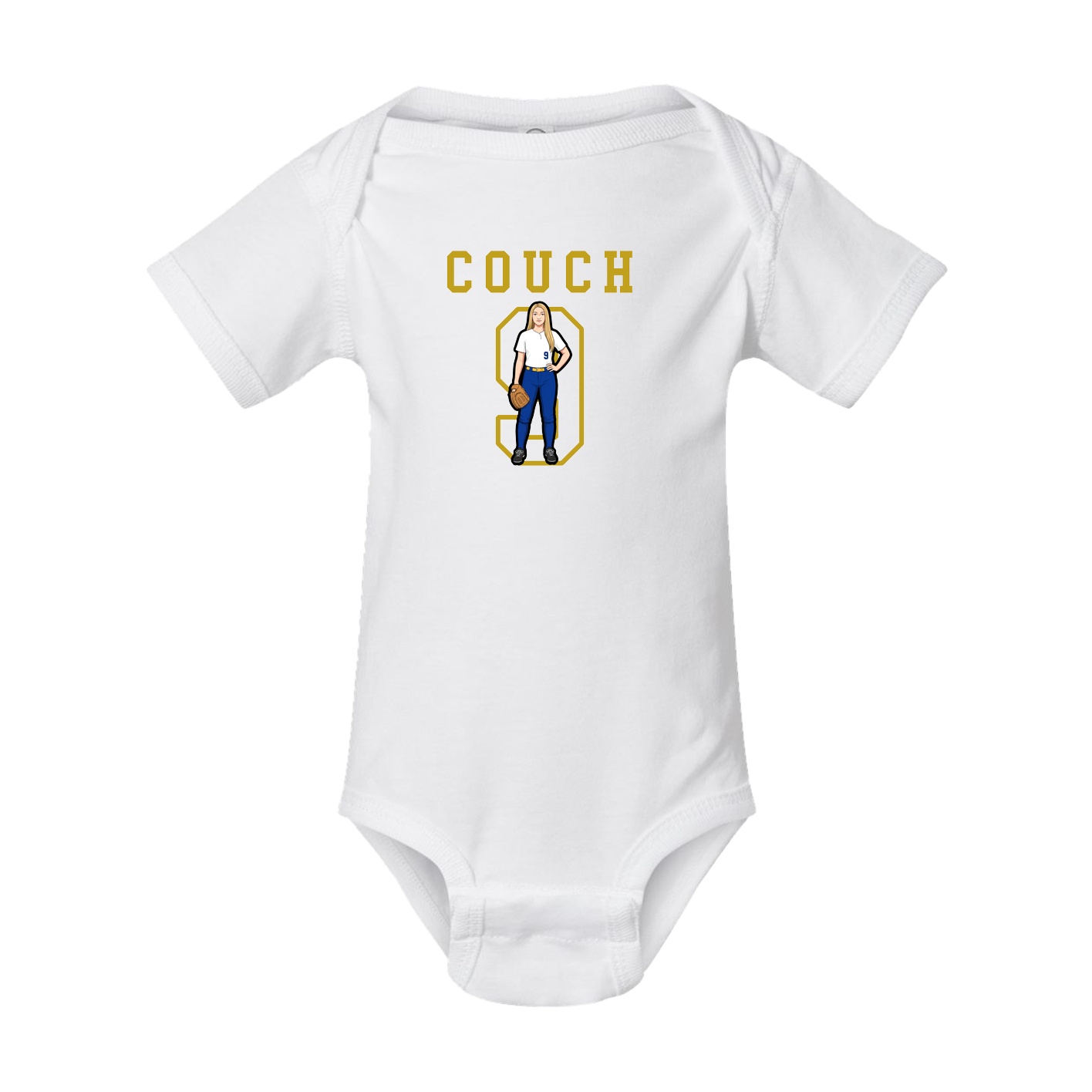 Baby Onesie — Shirsey in White