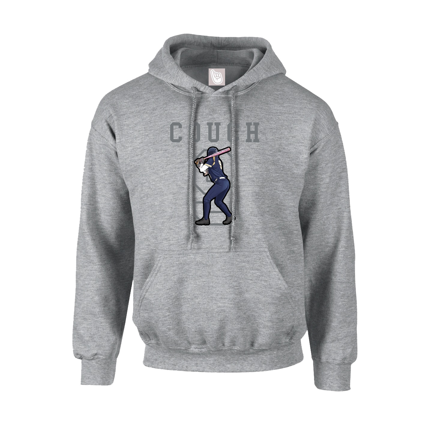 Hoodie — Shirsey in Grey