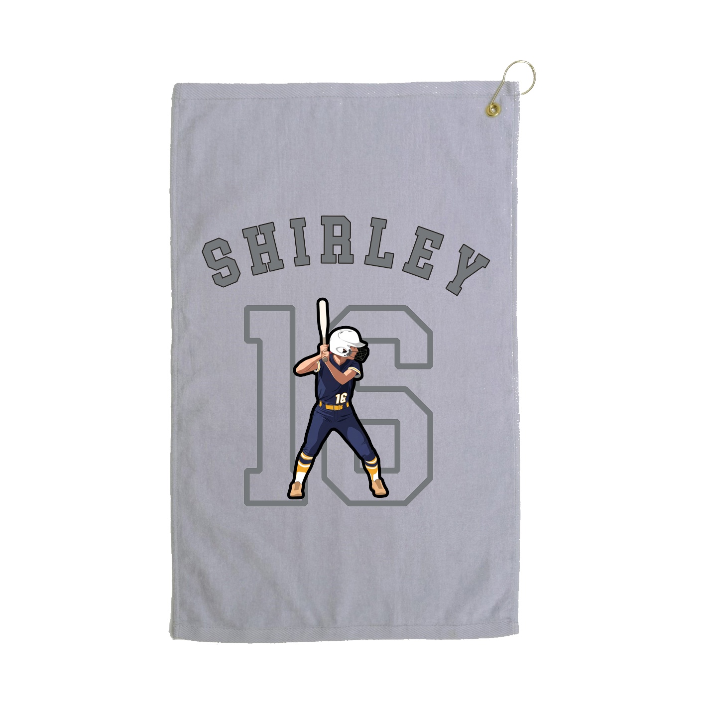 Golf Towel — Shirsey Arch in Grey