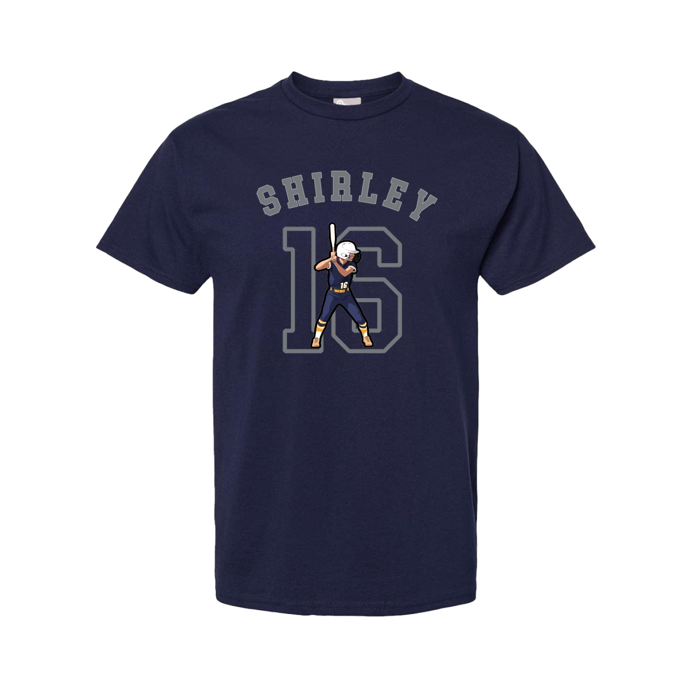 Youth Tee — Shirsey Arch in Navy