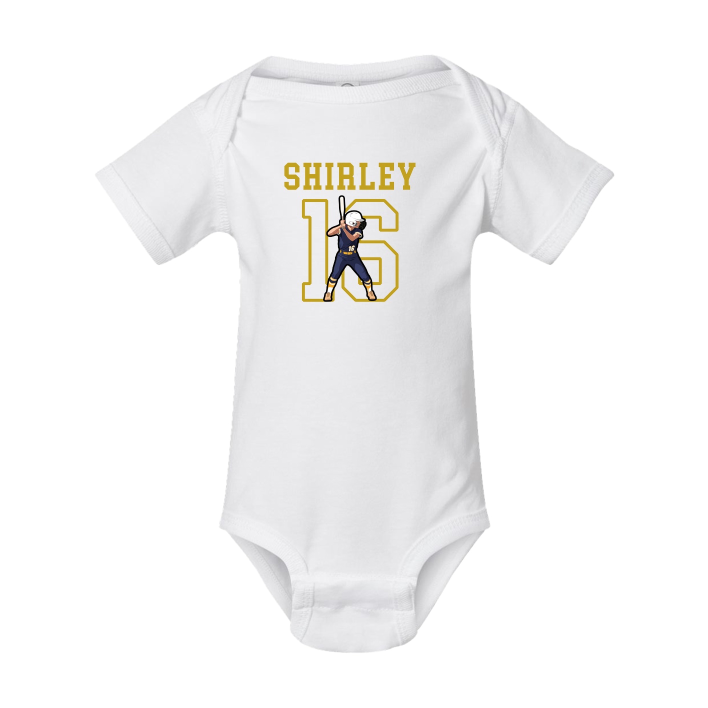 Baby Onesie — Shirsey in White