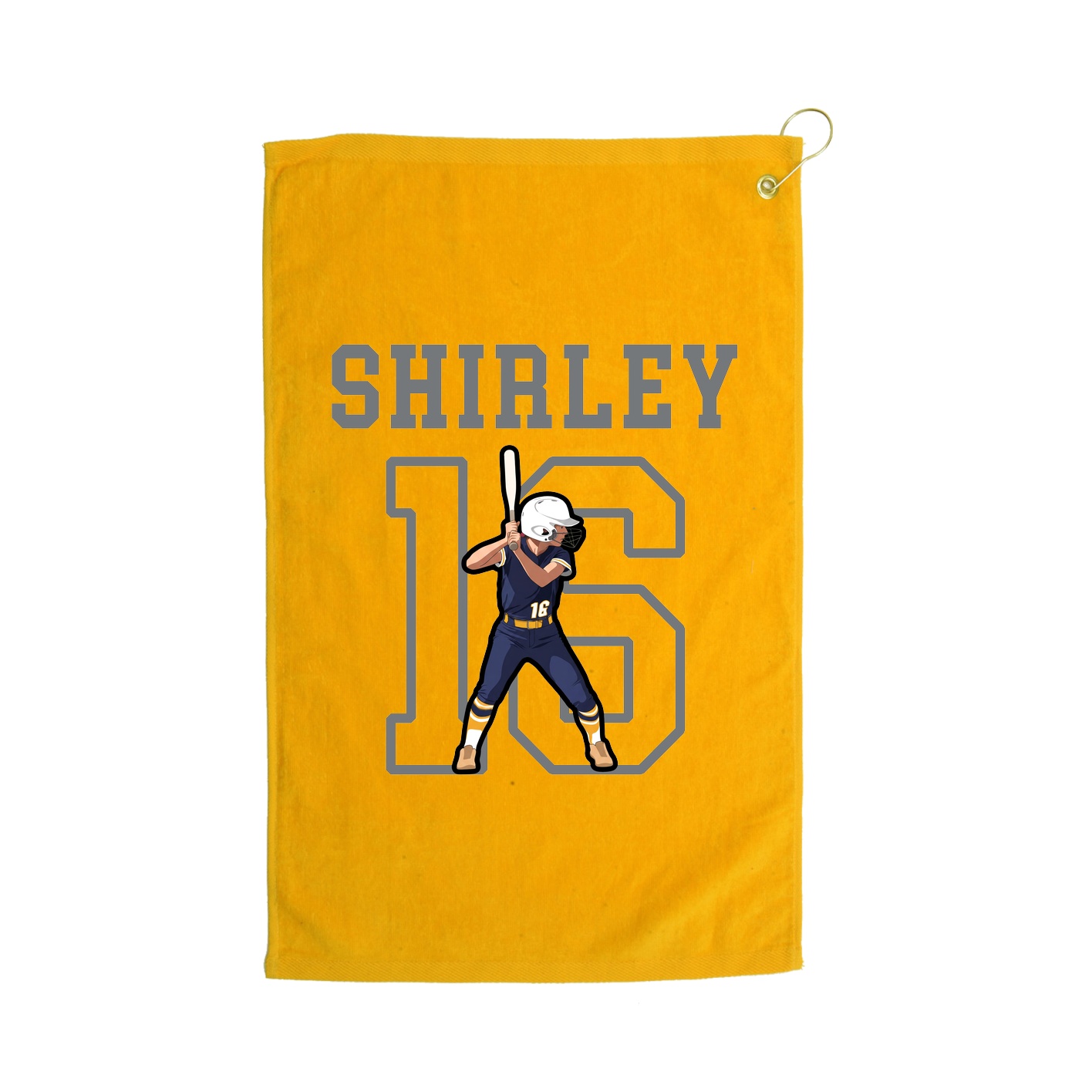 Golf Towel — Shirsey in Gold