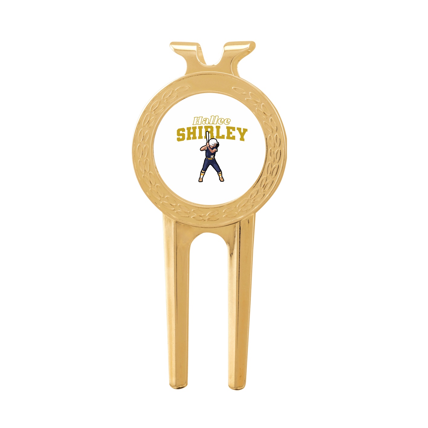 Divot Tool with Ball Marker — Name Arch in Classic