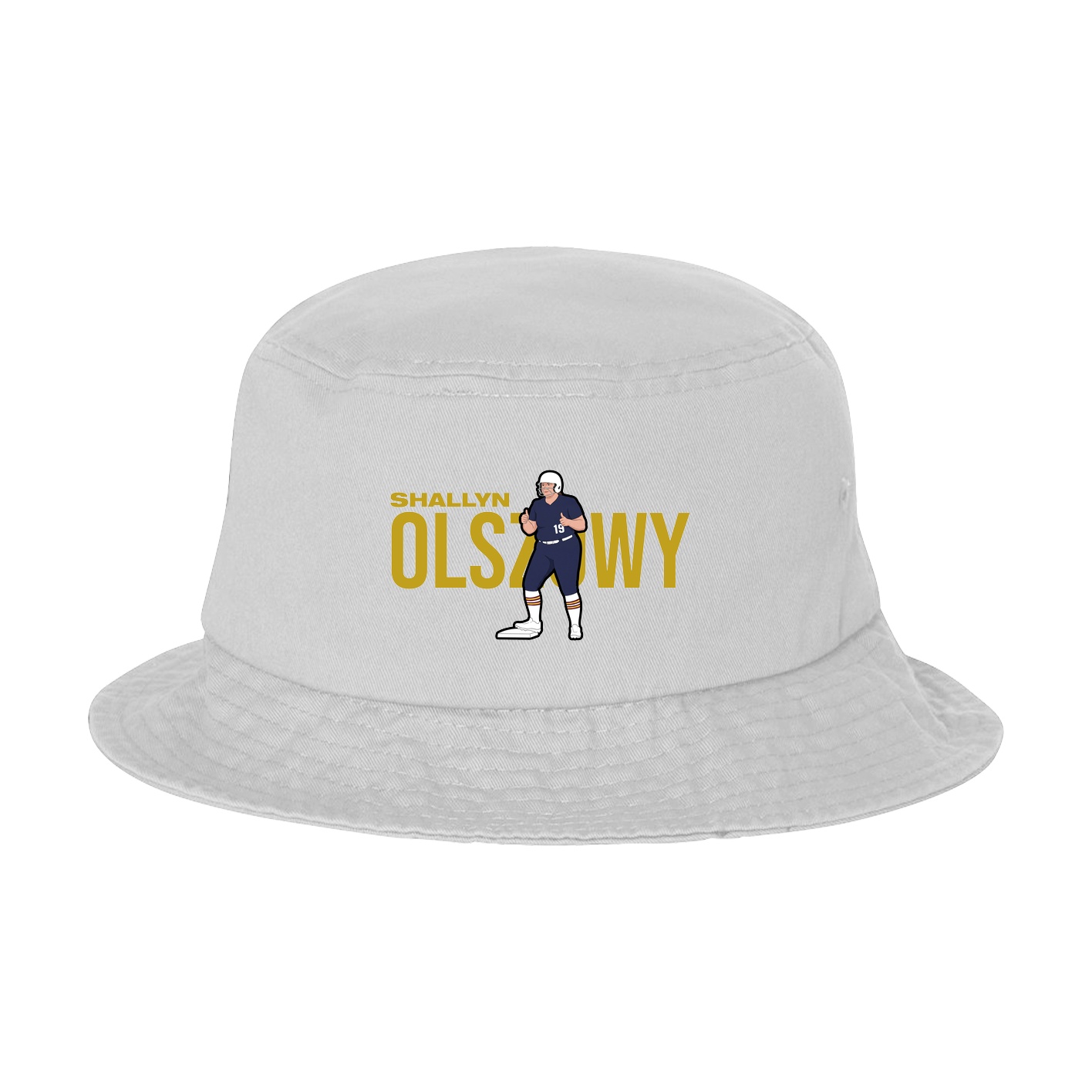 Bucket Cap — Player Name in White