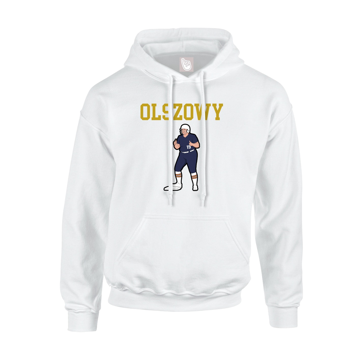 Youth Hoodie — Shirsey in White