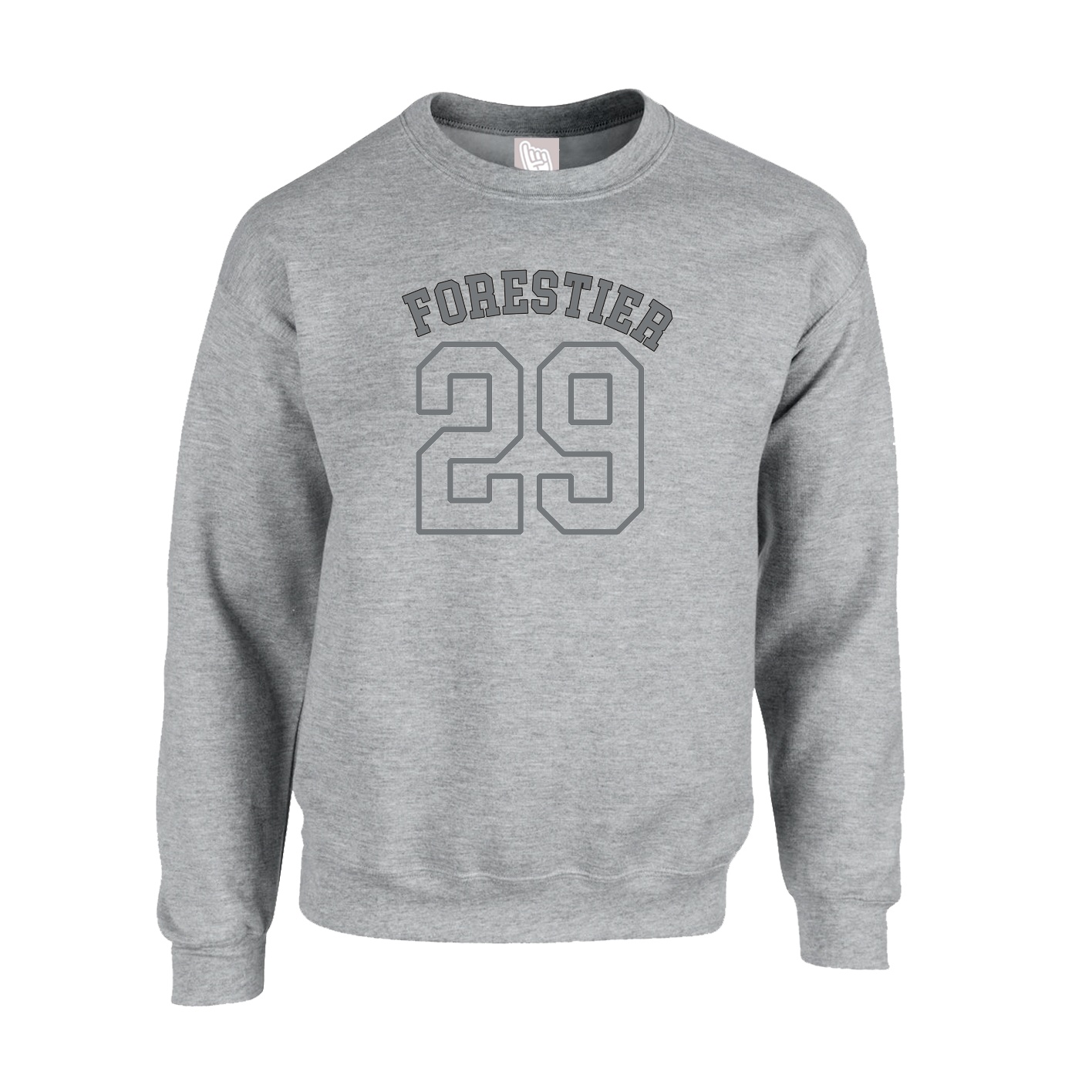 Fleece Crew — Shirsey Arch in Grey